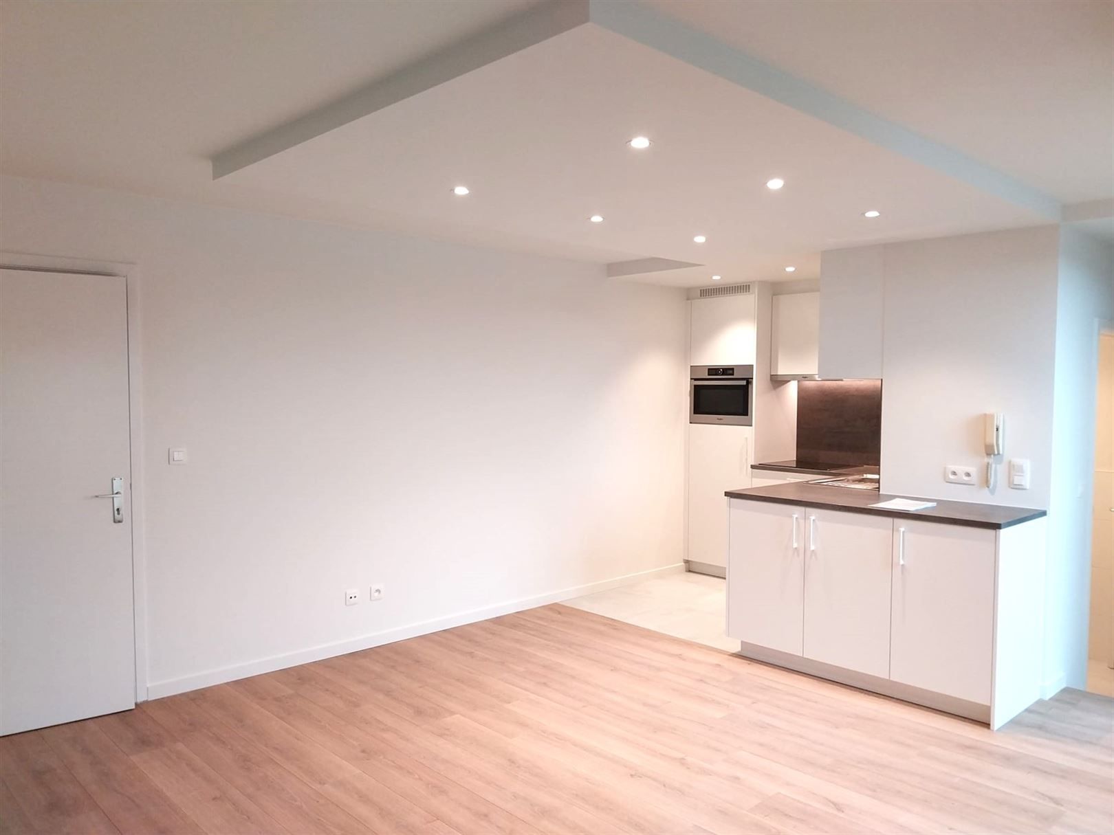 TE HUUR: Volledig gerenoveerd appartement met 1 slaapkamer te Munsterbilzen! foto 2