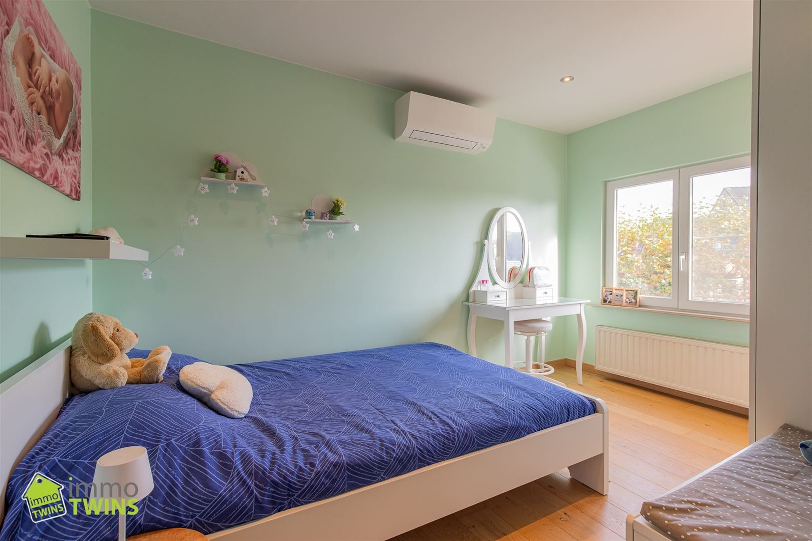 Gezellige open bebouwing met garage, tuin en oprit te Grembergen foto 17