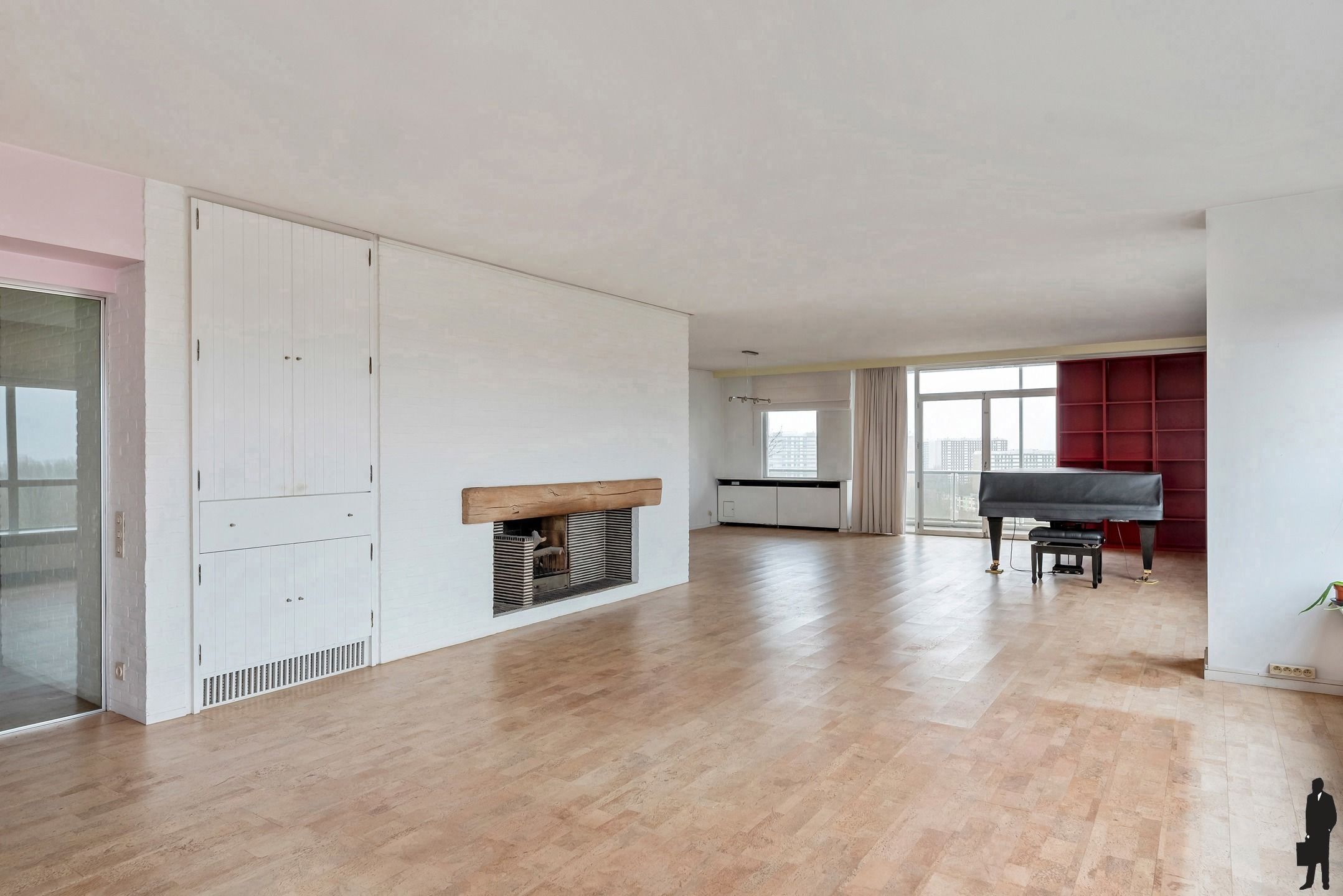 Exclusief appartement met zicht over de skyline van Antwerpen en de Schelde! foto 8