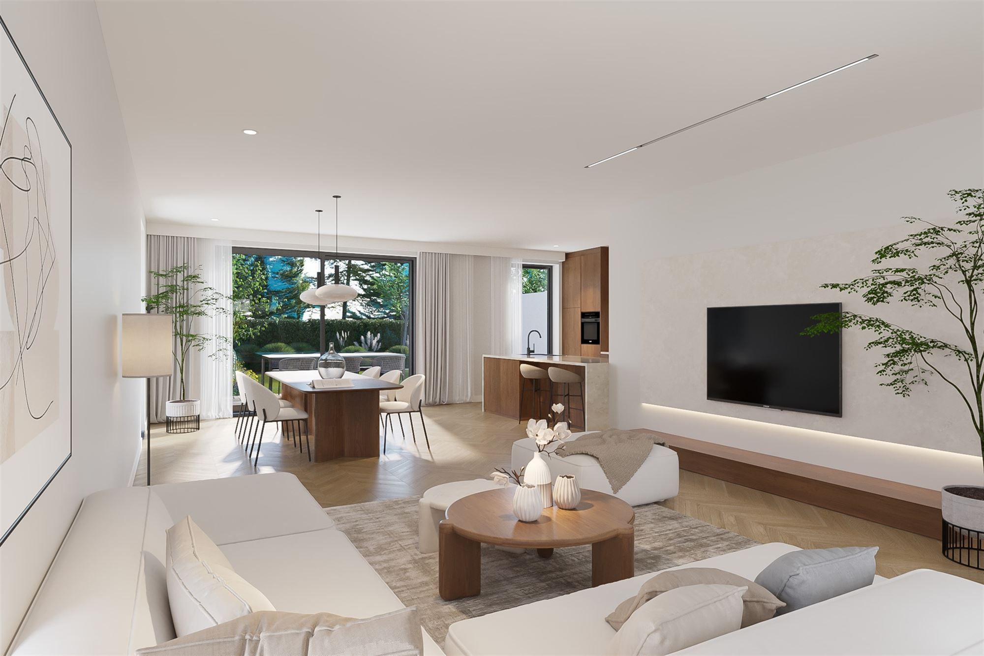 HOOG KWALITATIEVE NIEUWBOUWWONING UITERST RUSTIG GELEGEN TE LEOPOLDSBURG foto 3