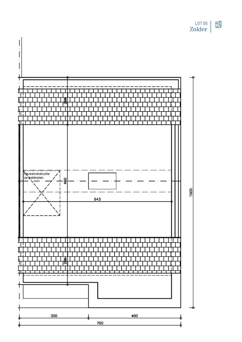 Gits (Hooglede), Middenstr-Tillostr-V.Maerlantstr - Fase 1: Lot 05 foto 5