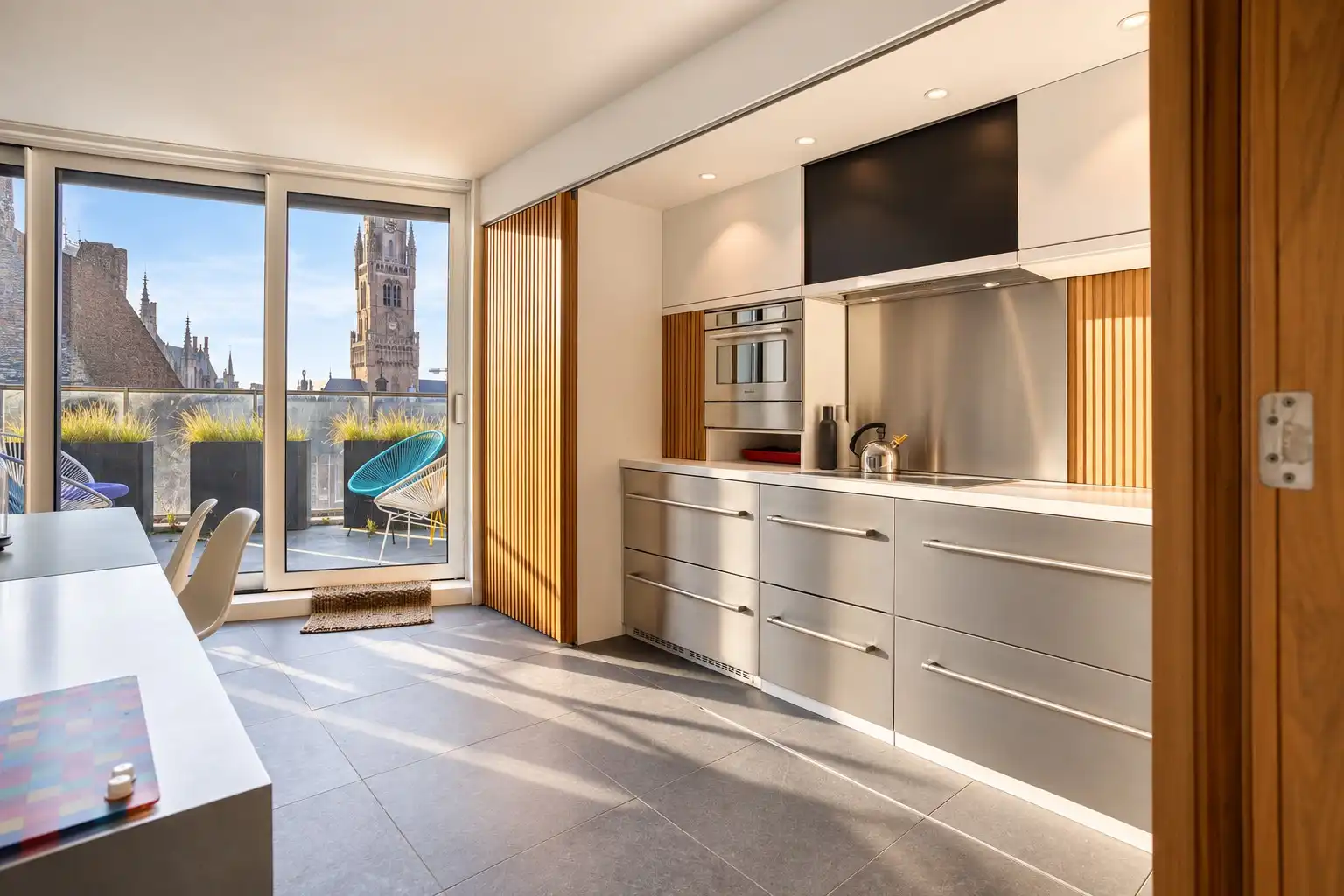 Exclusief penthouse met subliem zicht op de torens van Brugge foto 2