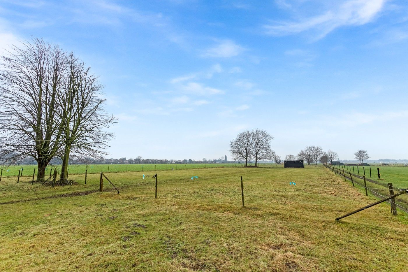 Mooi stuk weiland met 4 paardenstallen en rijpiste van ruim 1,5 hectare te koop in Hoevenen foto 19