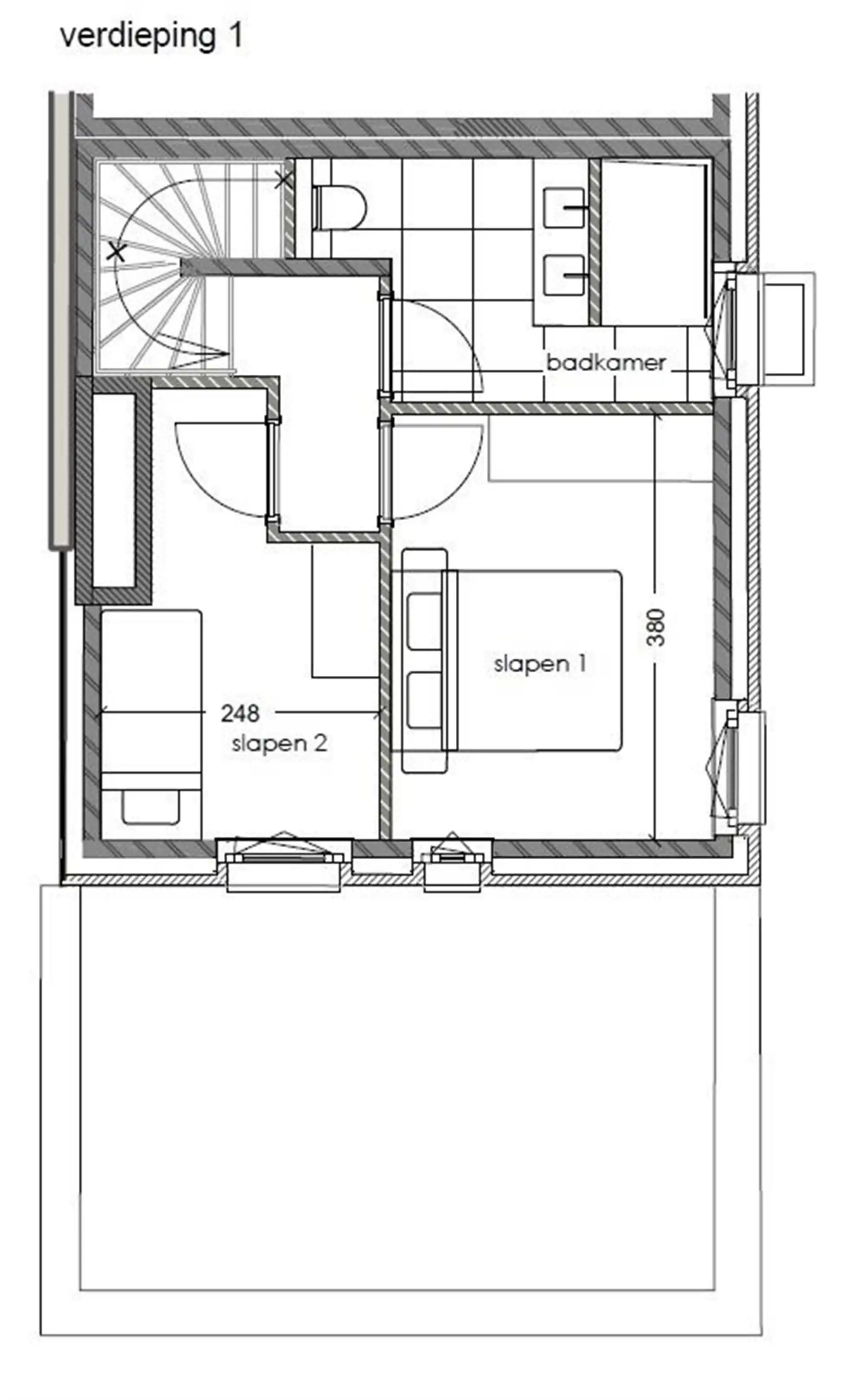 Nieuwbouw duplexappartement met 2 slpks te Duffel foto 13