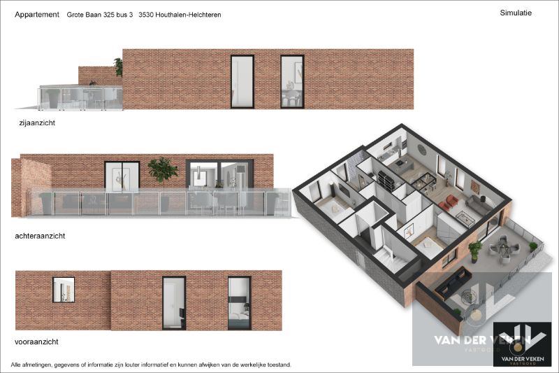 Ruim nieuwbouwappartement met 2 slaapkamers en riant terras op een goed bereikbare locatie! foto 4