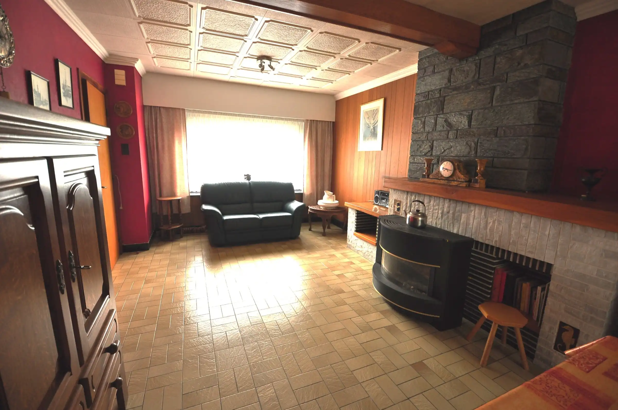 Half-openbebouwing met grote tuin en garage  ! foto 6