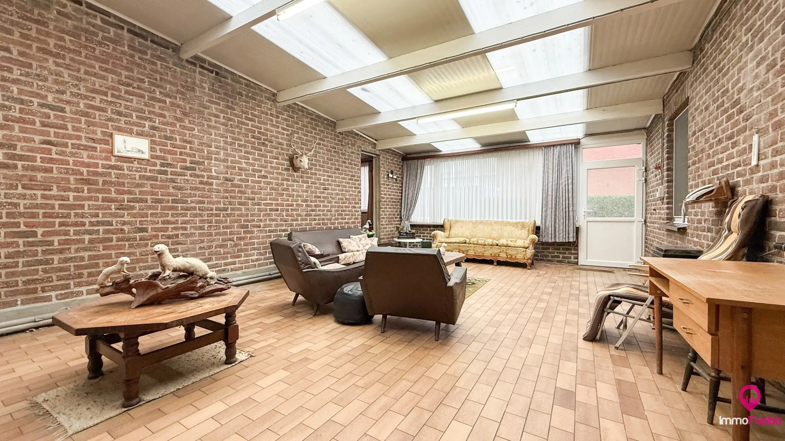 Bungalow met grote werkplaats en weide op 42 are in Alken foto 23