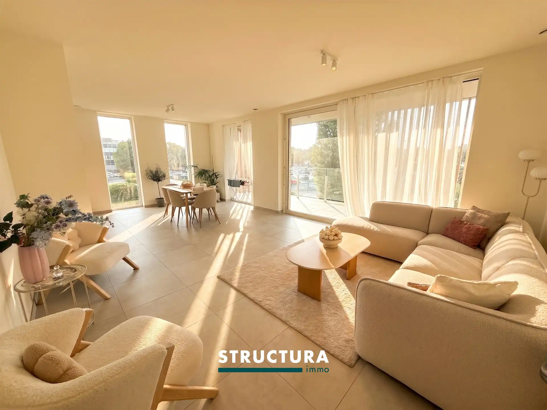 Nieuwbouwappartement met 2 slaapkamers en terras foto 2