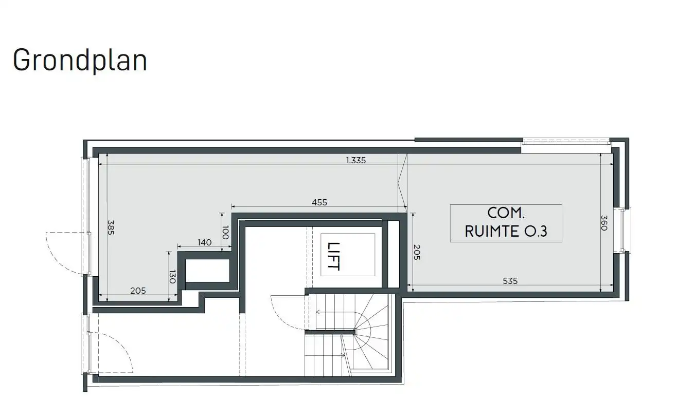 DRIE NIEUWBOUW COMMERCIËLE UNITS 0.1B foto 9