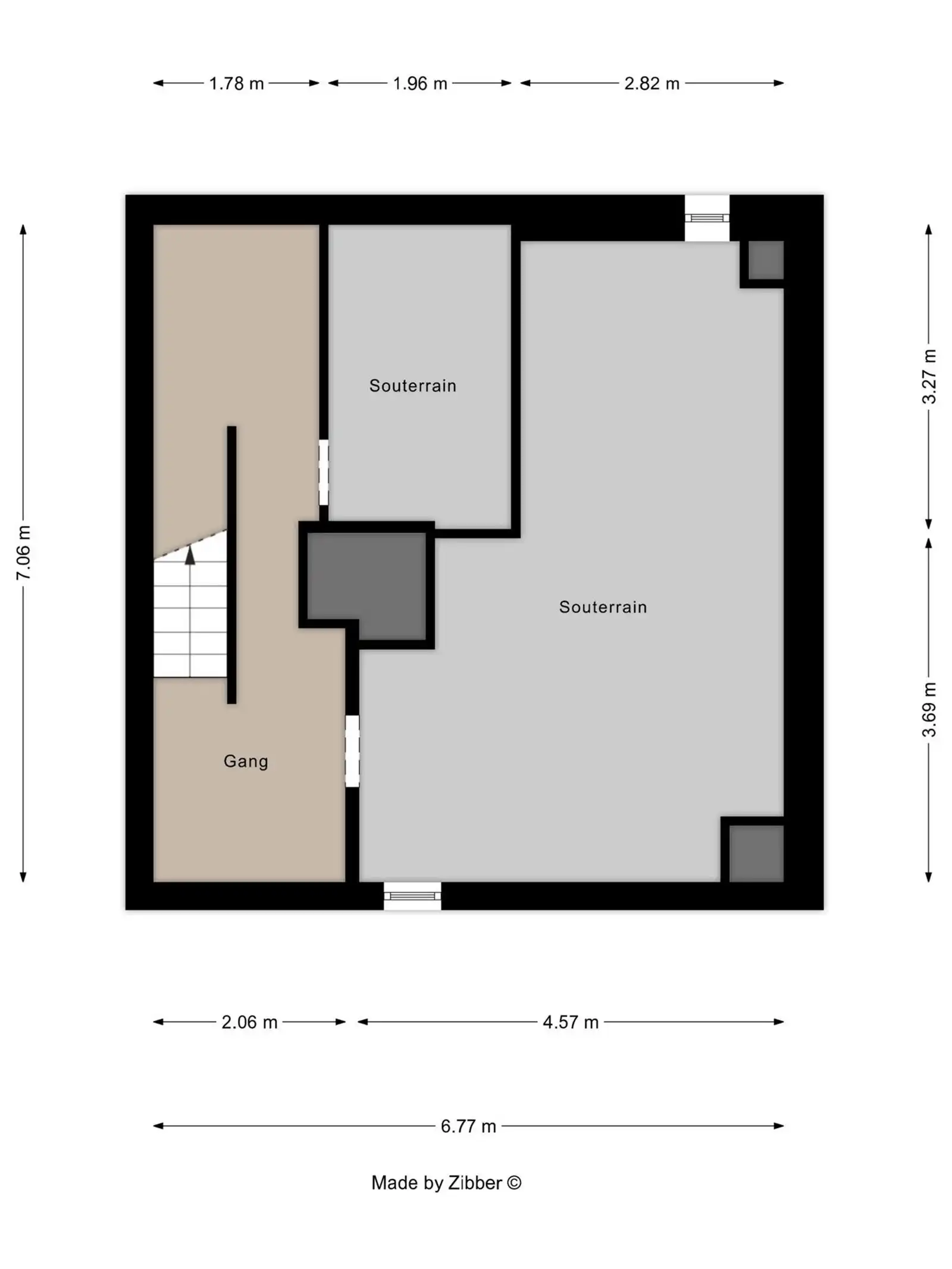 3-gevelwoning met 3 slaapkamers, garage en tuin foto 19