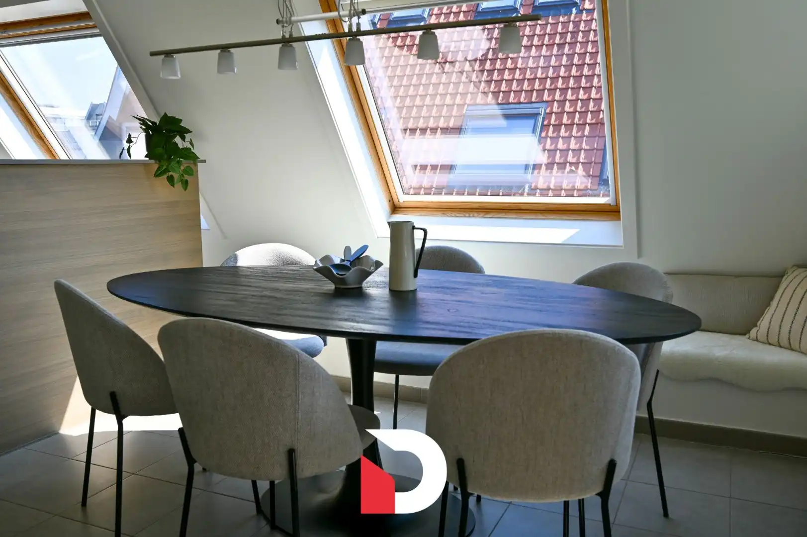 Ruim duplexappartement met 2 slaapkamers vlak bij het strand in De Haan foto 2