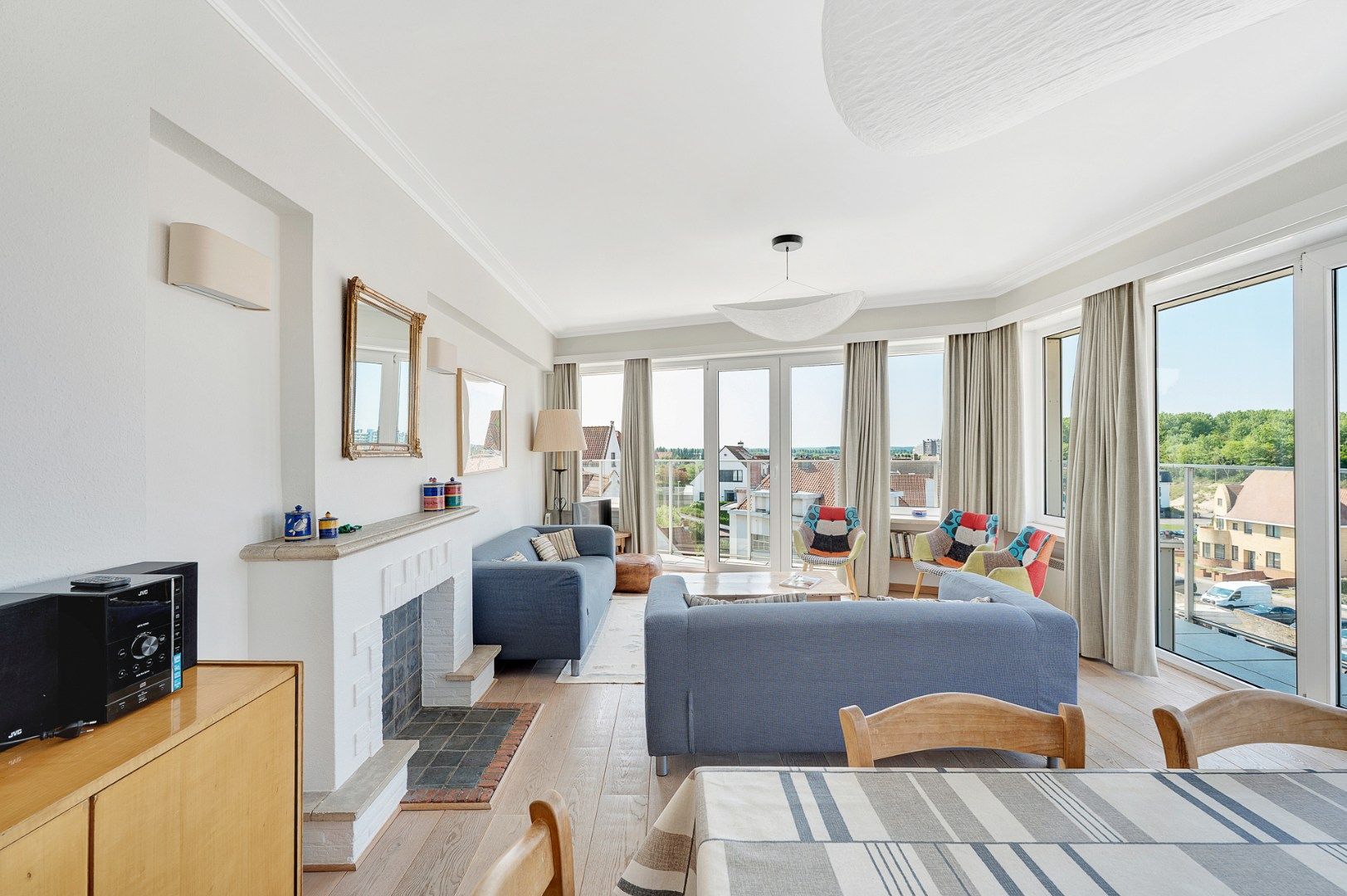 Uniek hoekappartement met 5 slaapkamers en schitterend uitzicht in Duinbergen foto 3