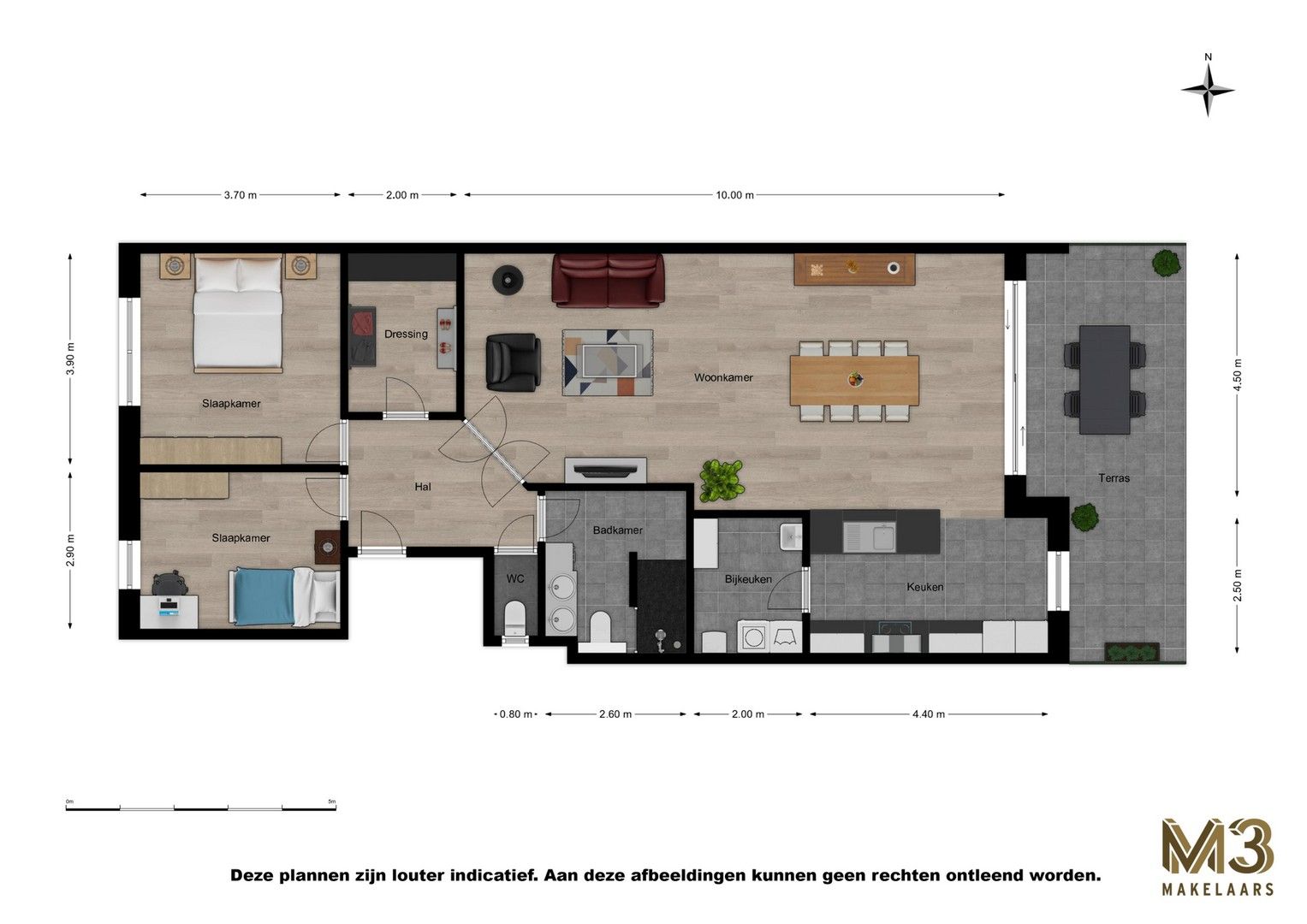 Instapklaar gelijkvloers appartement met tuin + optioneel een garage box! foto 24