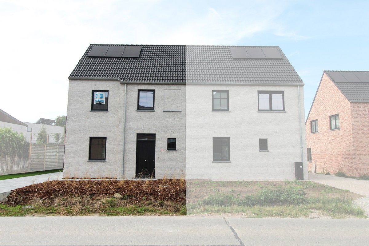 In het rustige Oekene realiseert Hectaar vier halfopen bebouwingen in een hedendaagse landelijke stijl. foto 2