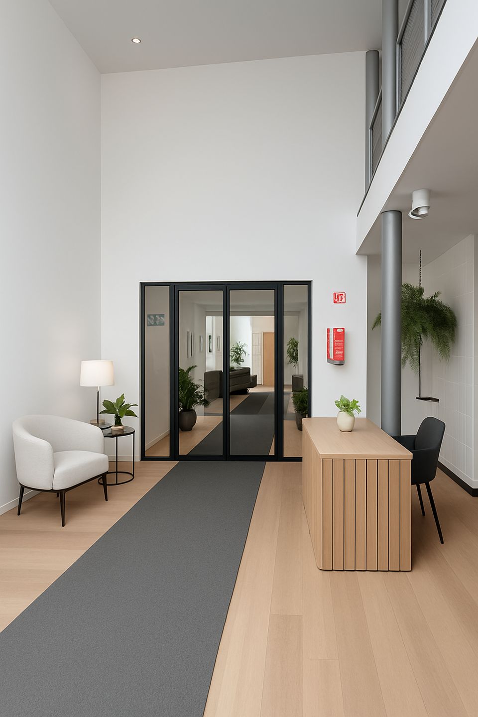  TE HUUR Genk - showroom met kantoren foto 10