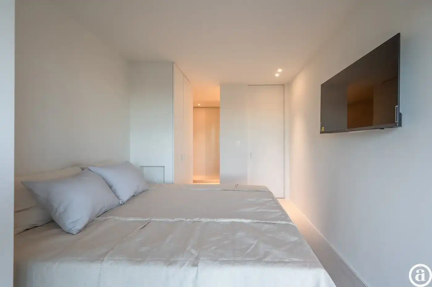 Magnifiek appartement met frontaal zeezicht in Zoute. foto 13