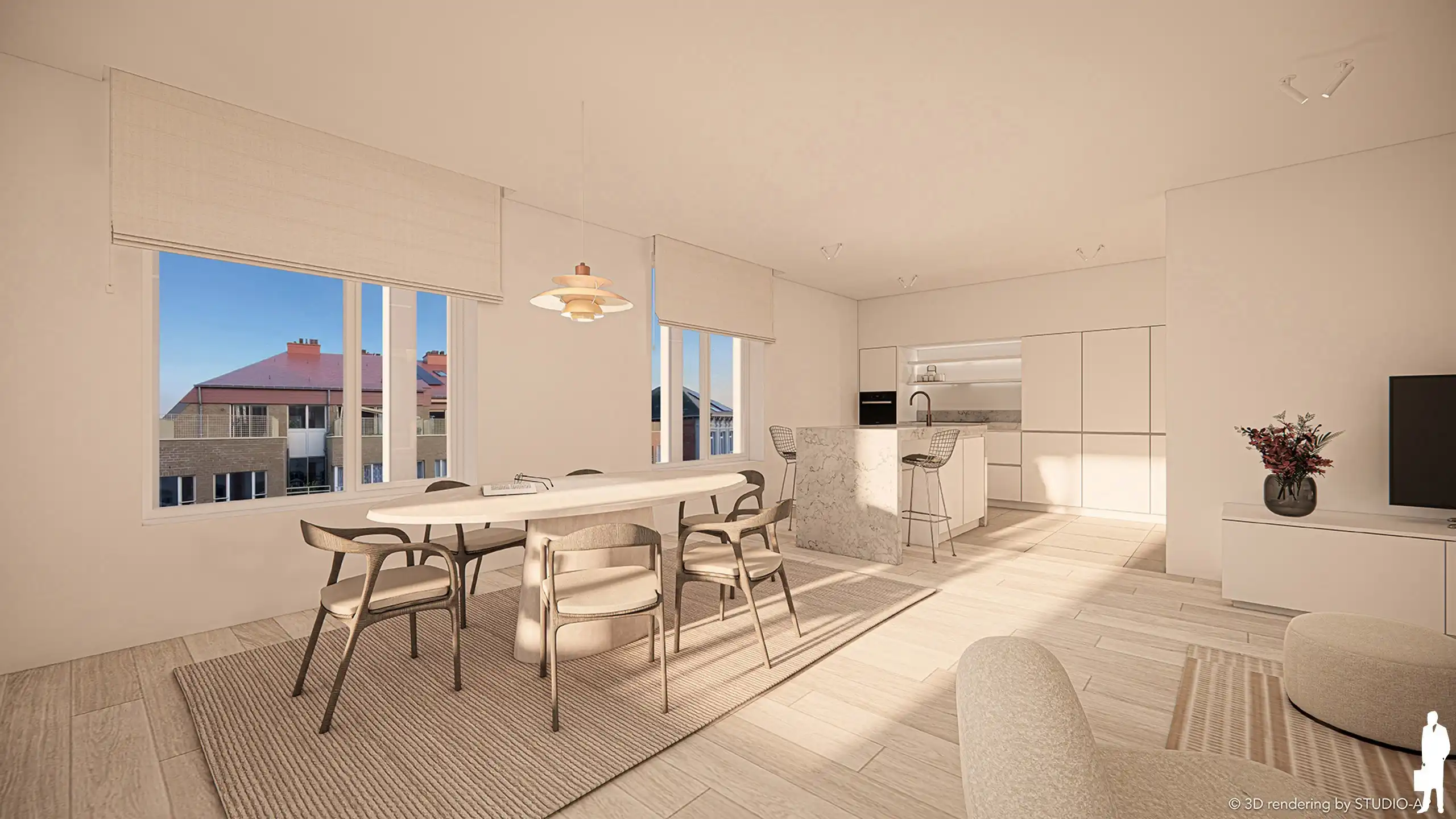 Penthouse van 161m² met 3 slaapkamers + 27m² terras foto 10