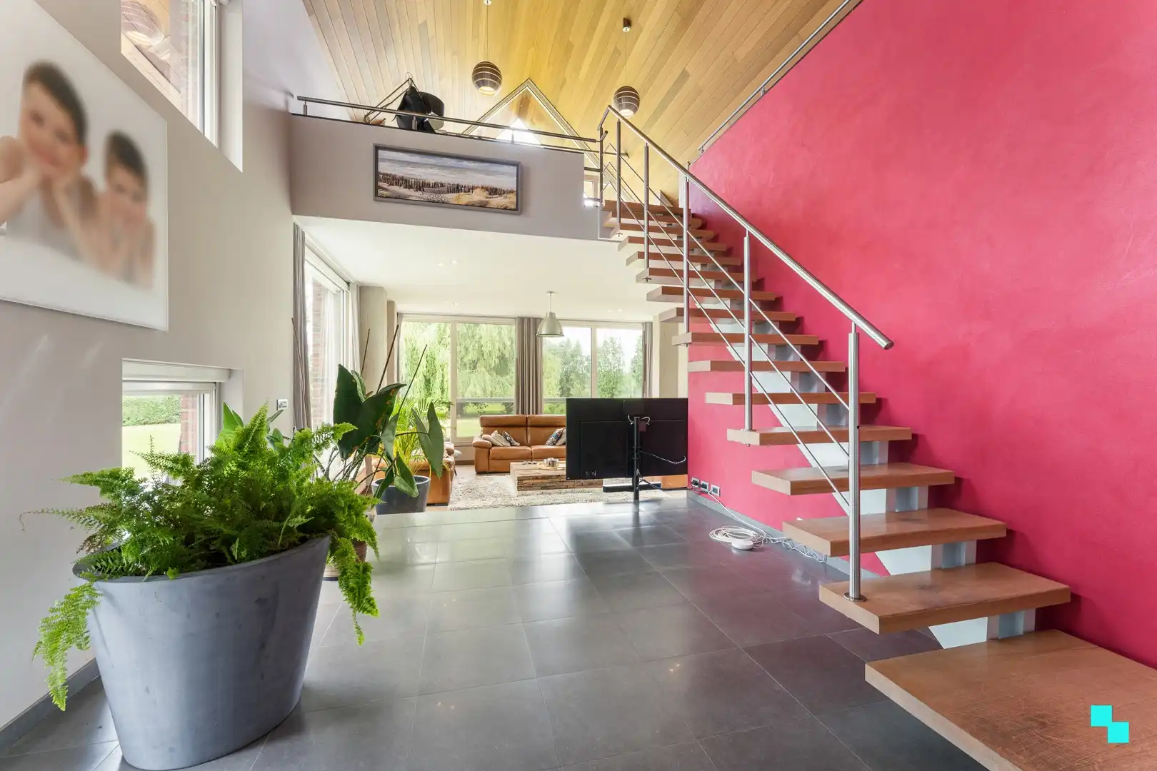 Unieke woning in groene landelijke oase te Oekene (Roeselare) foto 12