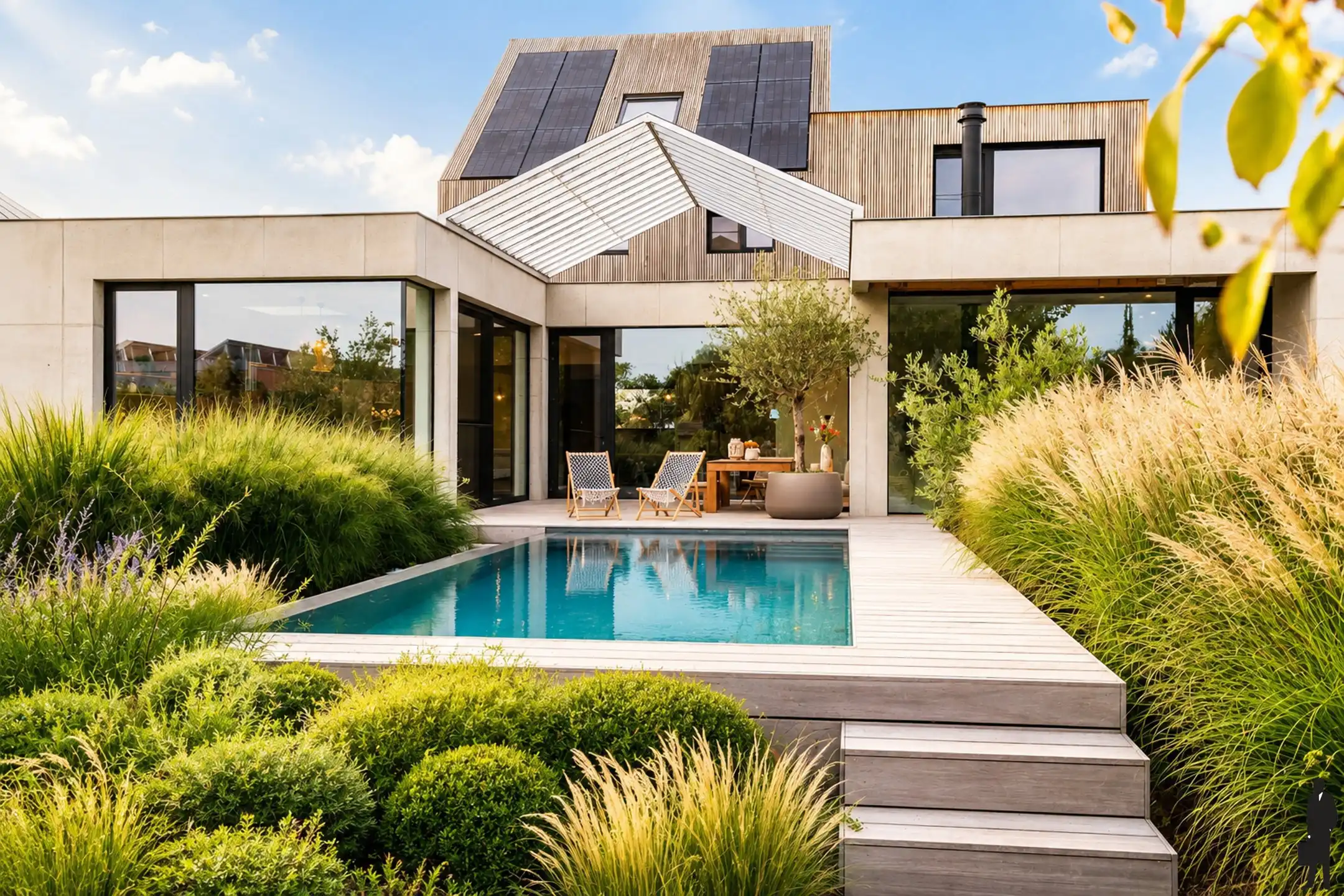 Unieke architectenvilla; af te werken - in groen - op 20 are foto 23