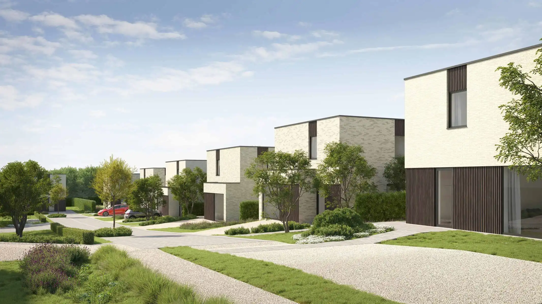 Nieuwbouwproject in doodlopende straat foto 2