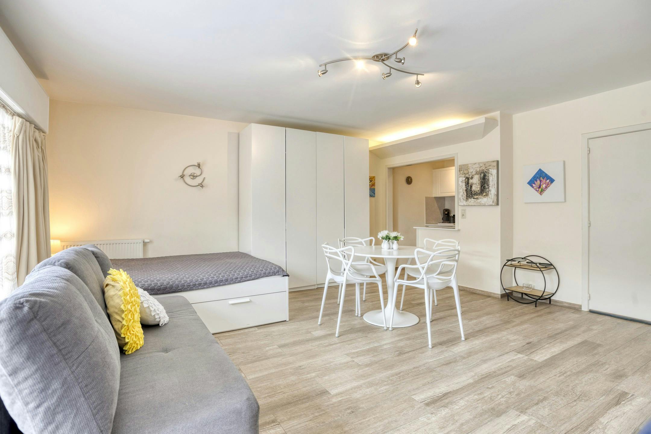 Volledig gerenoveerde studio (43m²) met zonneterras (55m²) foto 5