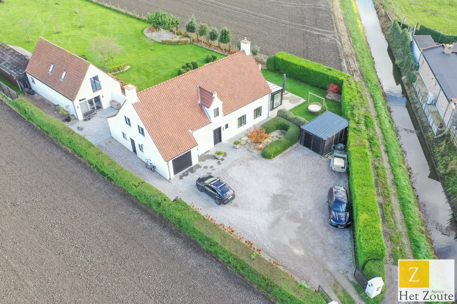 Twee ruime villa’s op één groot perceel (5.460 m²) te Knokke foto 4