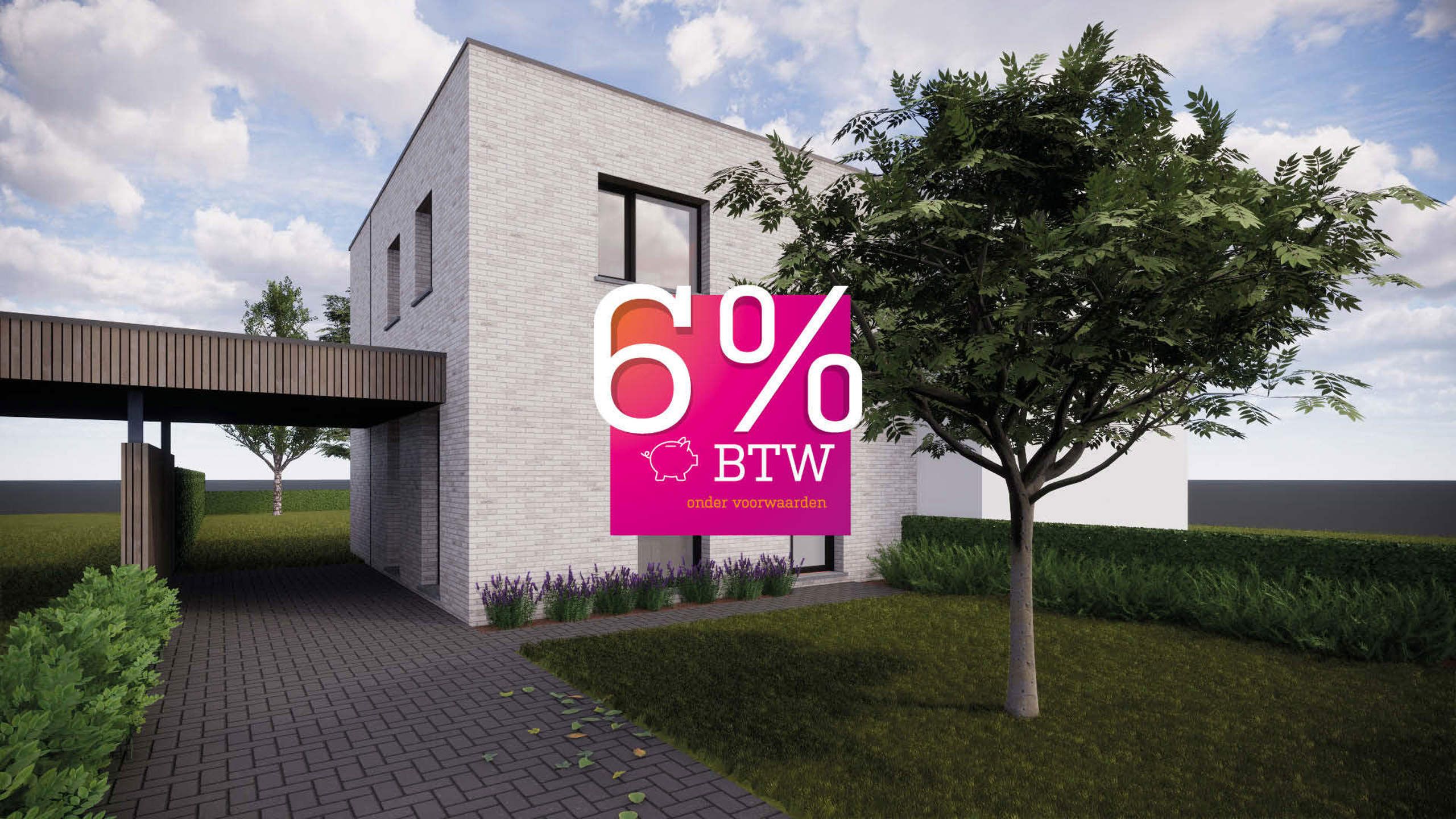 Halfopen woning met vrij uitzicht - koop aan 6% btw! foto {{pictureIndex}}