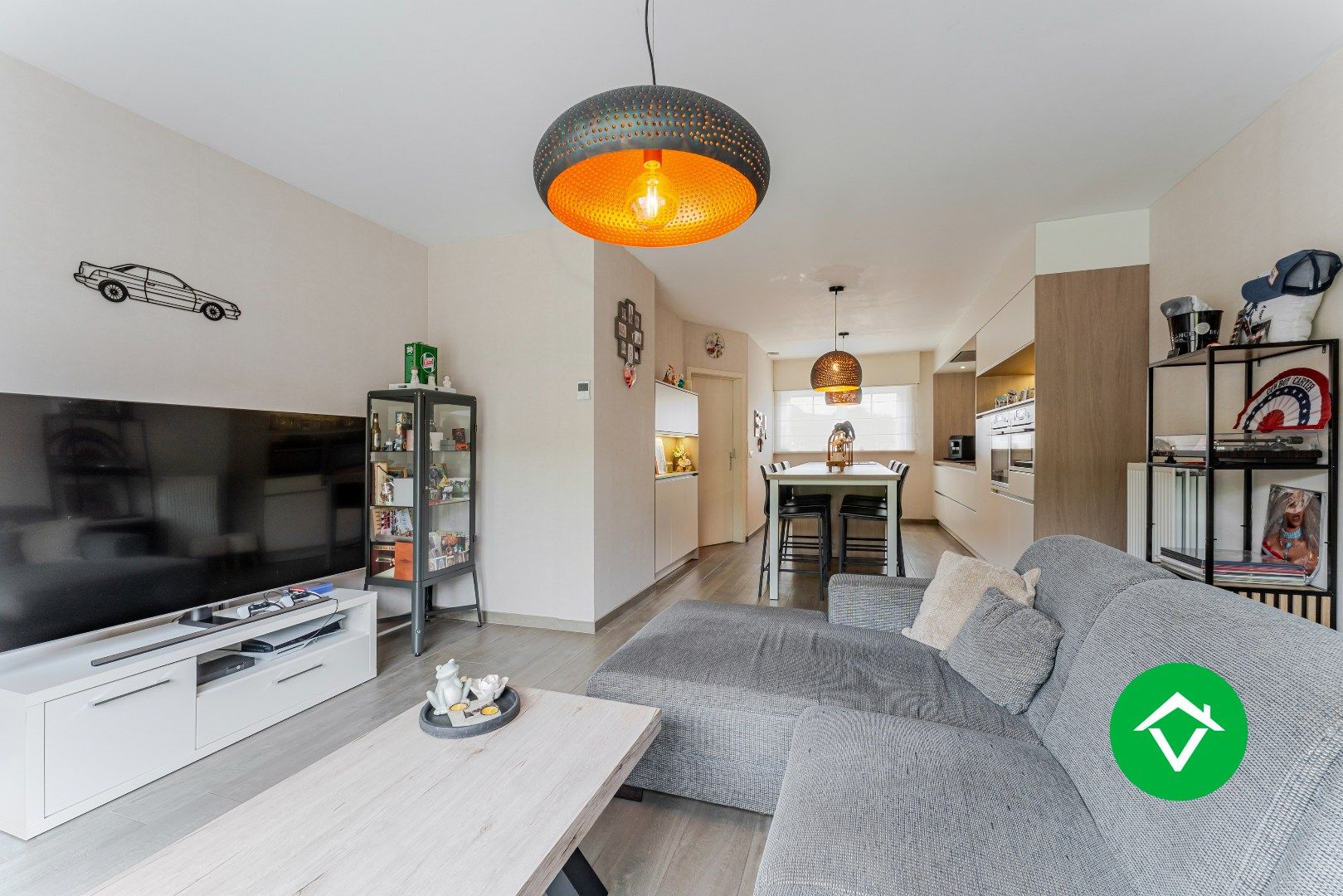 Instapklare nieuwbouwwoning met 3 slaapkamers, tuin en garage te Rumbeke!  foto 5