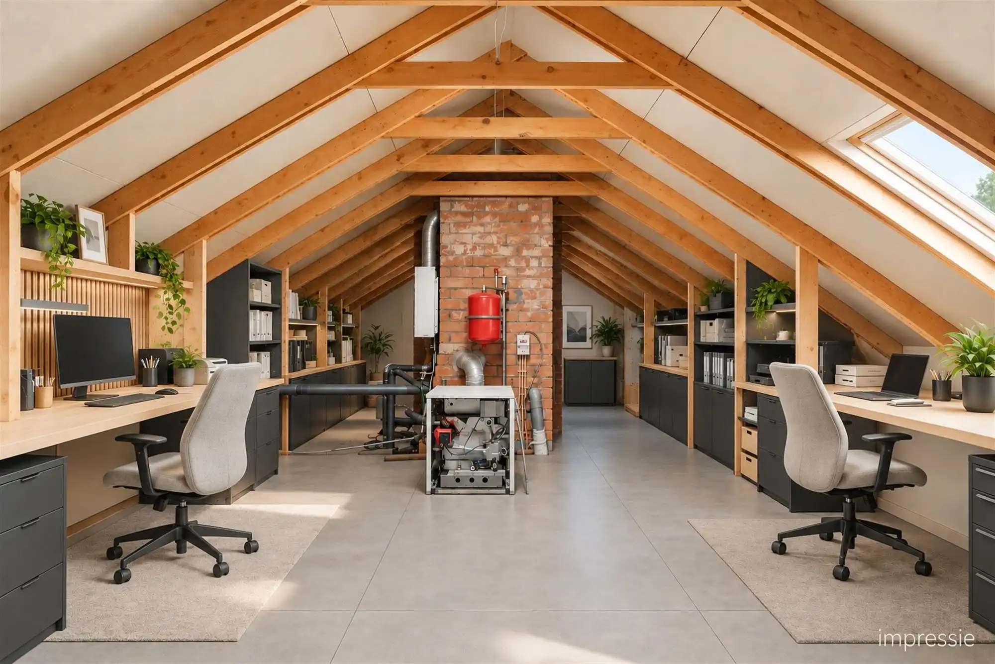 Ruime gelijkvloerse villa met garage en grote tuin foto 32