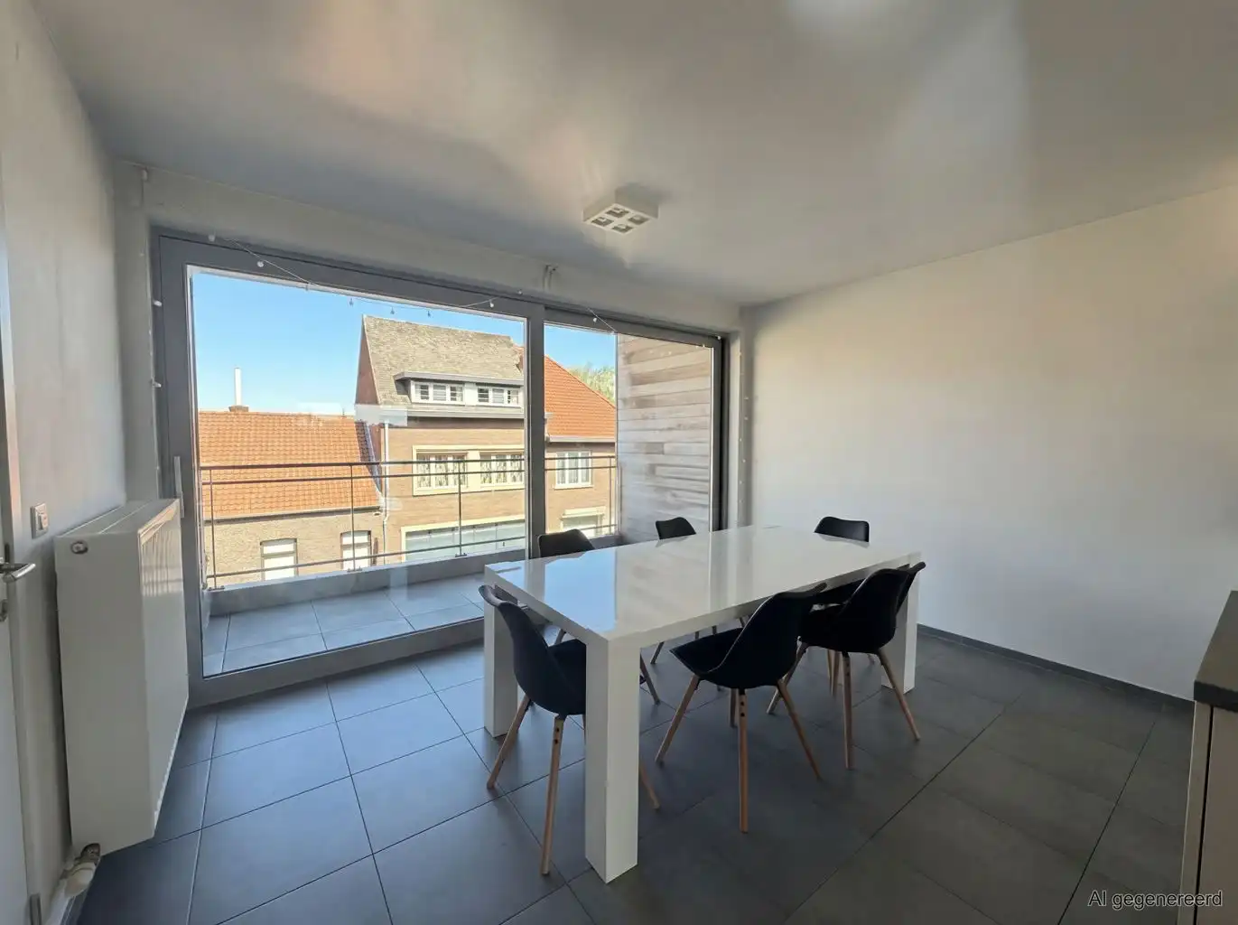 Ruim 1-slaapkamerappartement met 2 terrassen en autostaanplaats op een toplocatie in het centrum van Bree.  foto 3