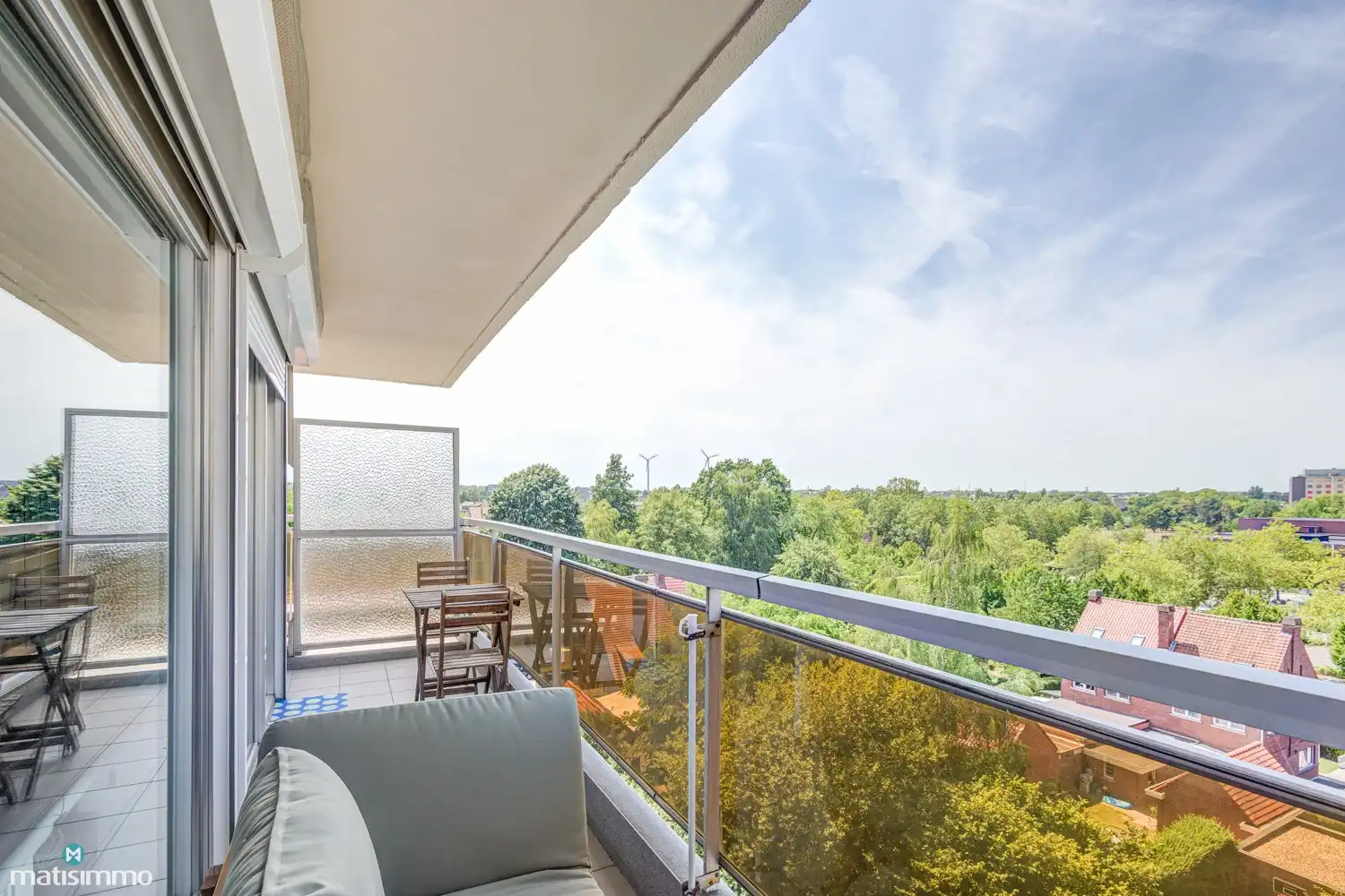 RECENT GERENOVEERD APPARTEMENT MET 2 SLAAPKAMERS, 2 TERRASSEN EN ZICHT OP HET GROEN IN DE KATARINAWIJK (OPTIONEEL: RUIME GARAGEBOX IN DE KELDERVERDIEPING) foto 26