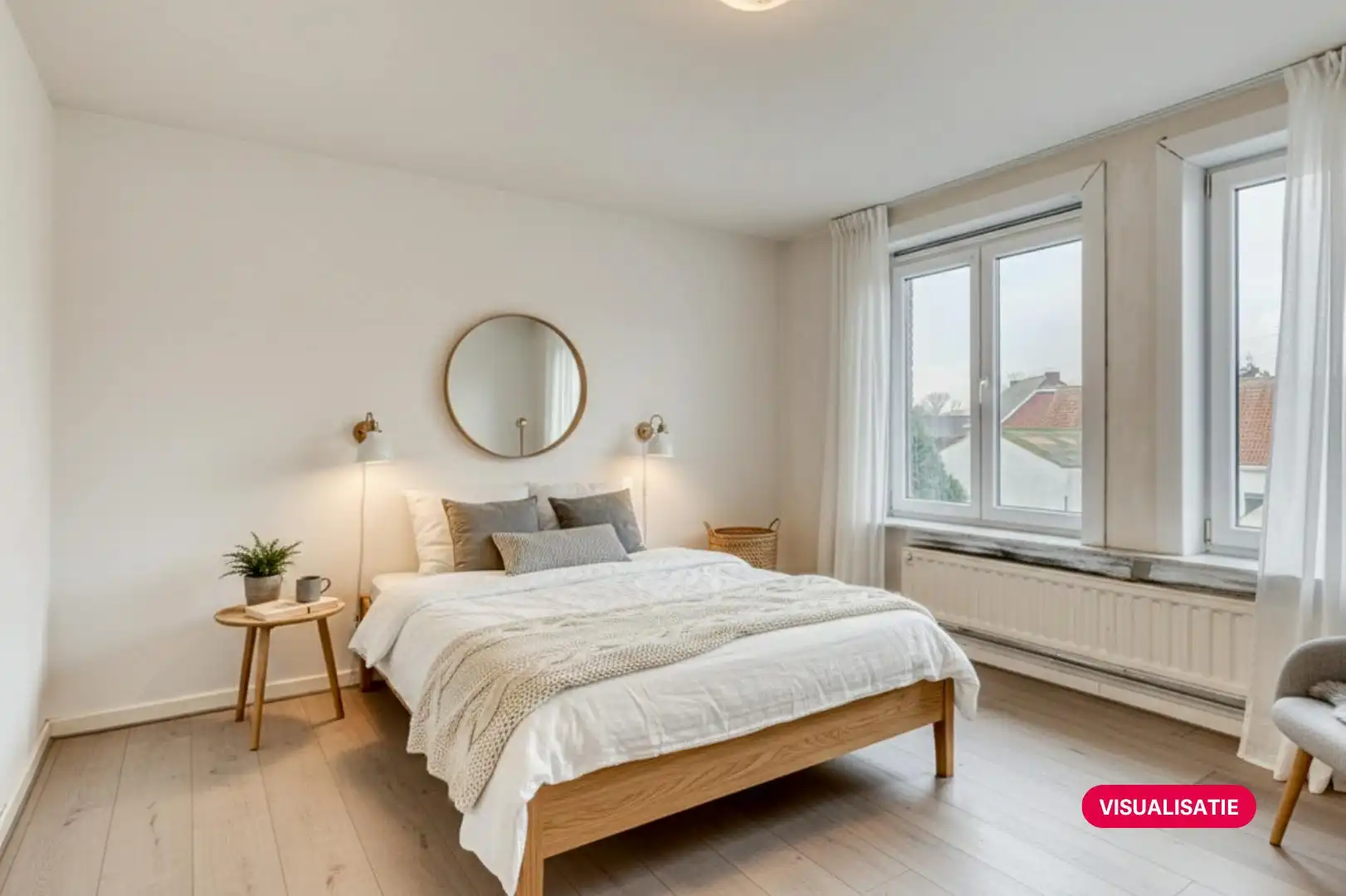 Halfopen huis met 2 kamers en garage te koop in Anzegem foto 11