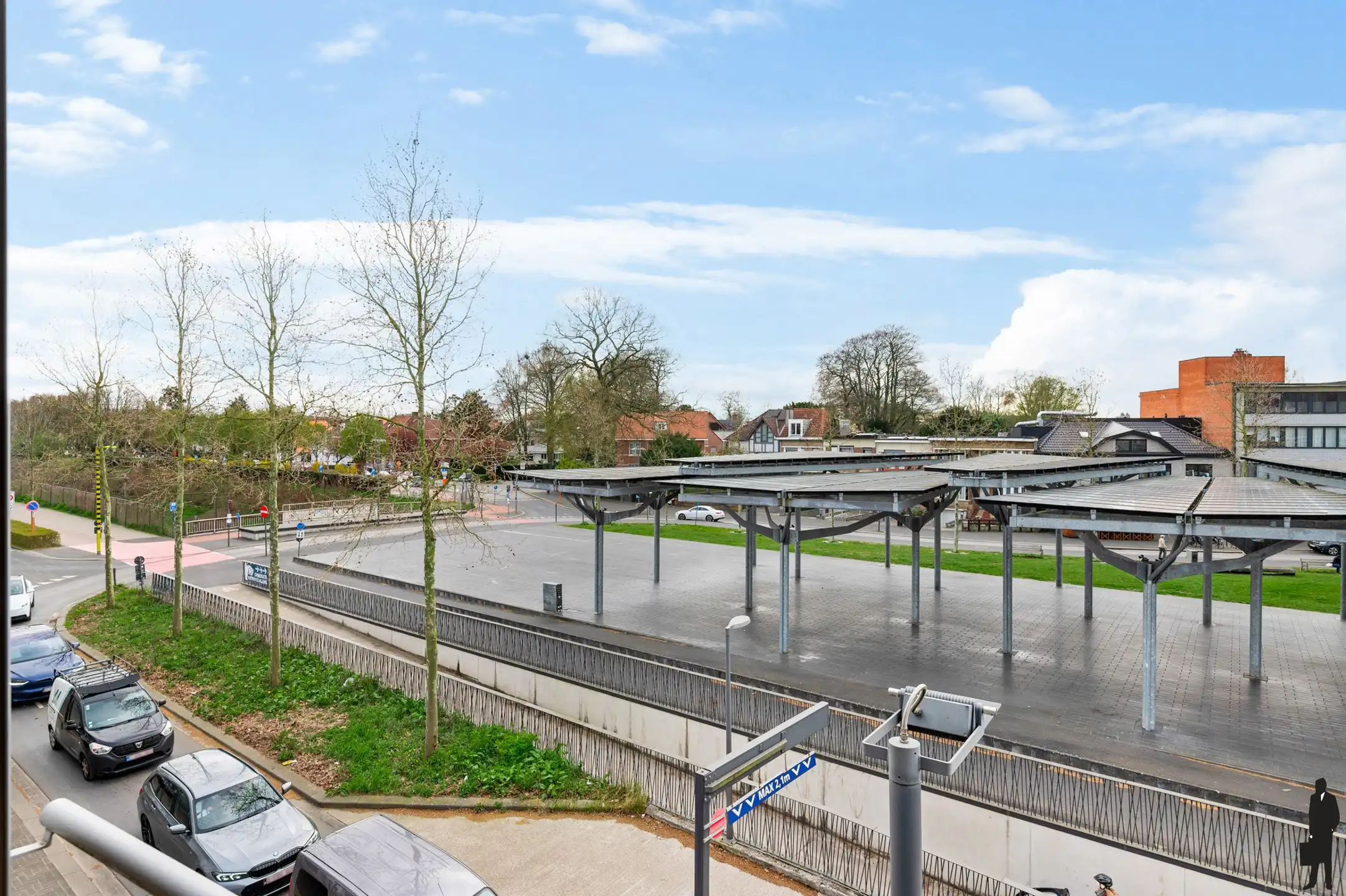 Centraal gelegen app met zicht op het Marktplein van Mortsel foto 4