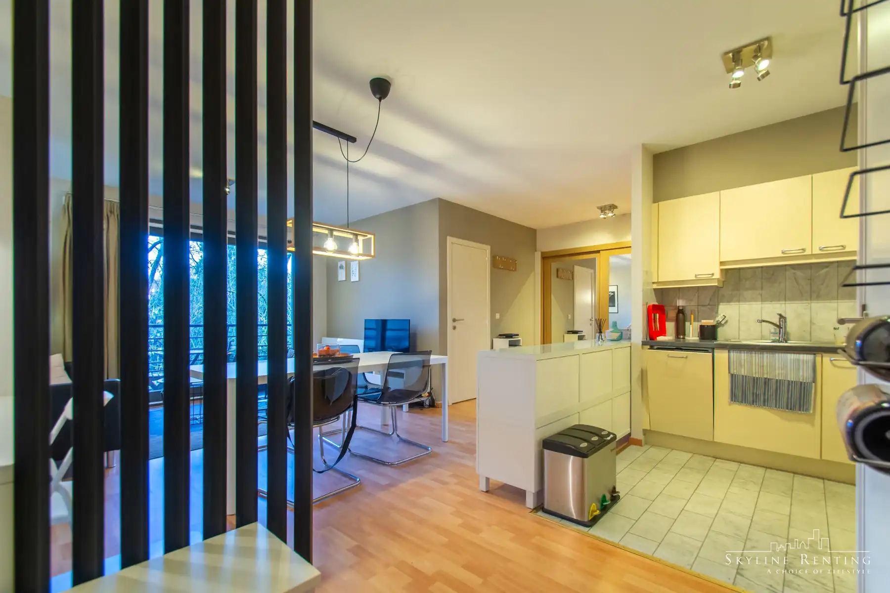 LICHTRIJK - 1 slaapkamer GEMEUBELD appartement met terras foto 3