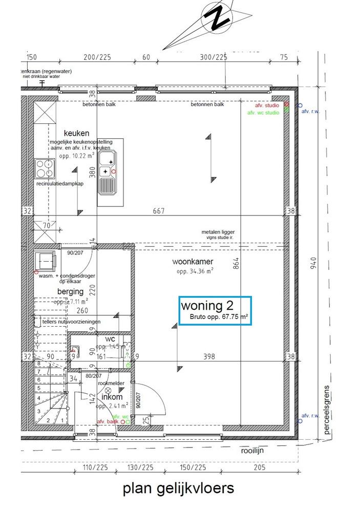 Bel-etage woning met 3 slaapkamers, dubbele carport  en tuintje /  6% btw mogelijk foto 6