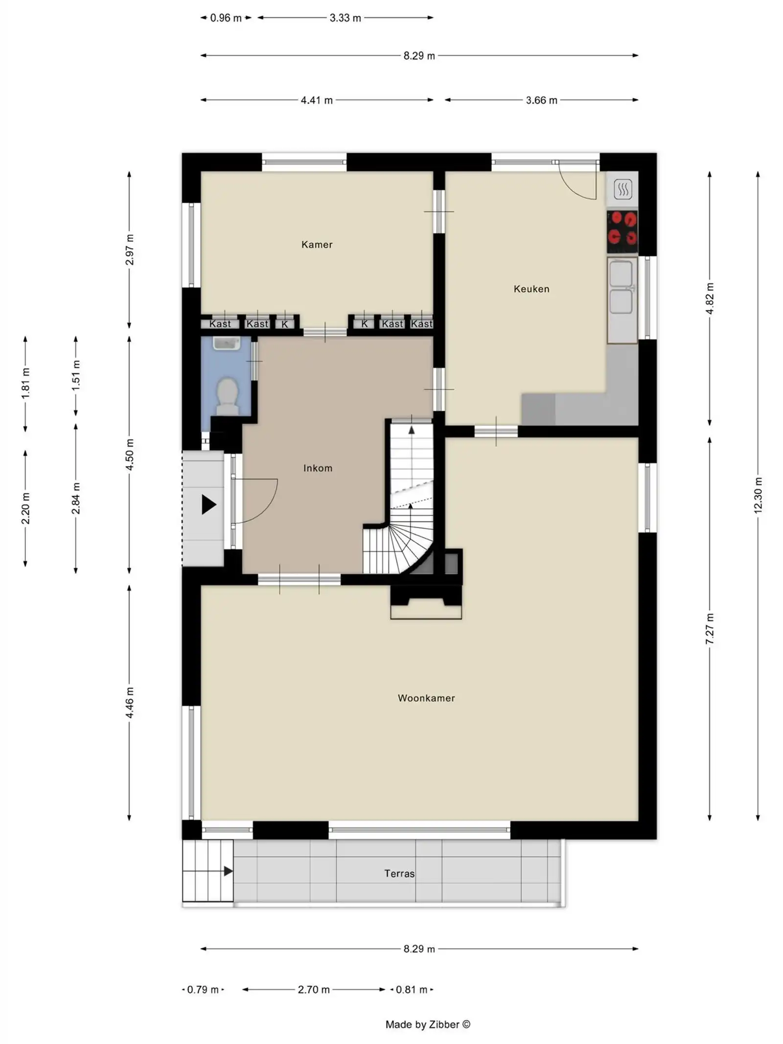Zeer ruime villa (340m²) op een terrein van 7a38ca foto 3