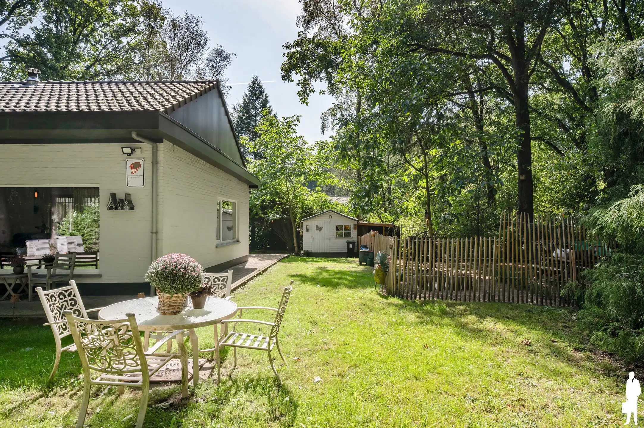 Volledig gerenoveerde gelijkvloerse woning met 2 slaapkamers en zonnige tuin in een rustige, bosrijke omgeving te Essen Wildert foto 42