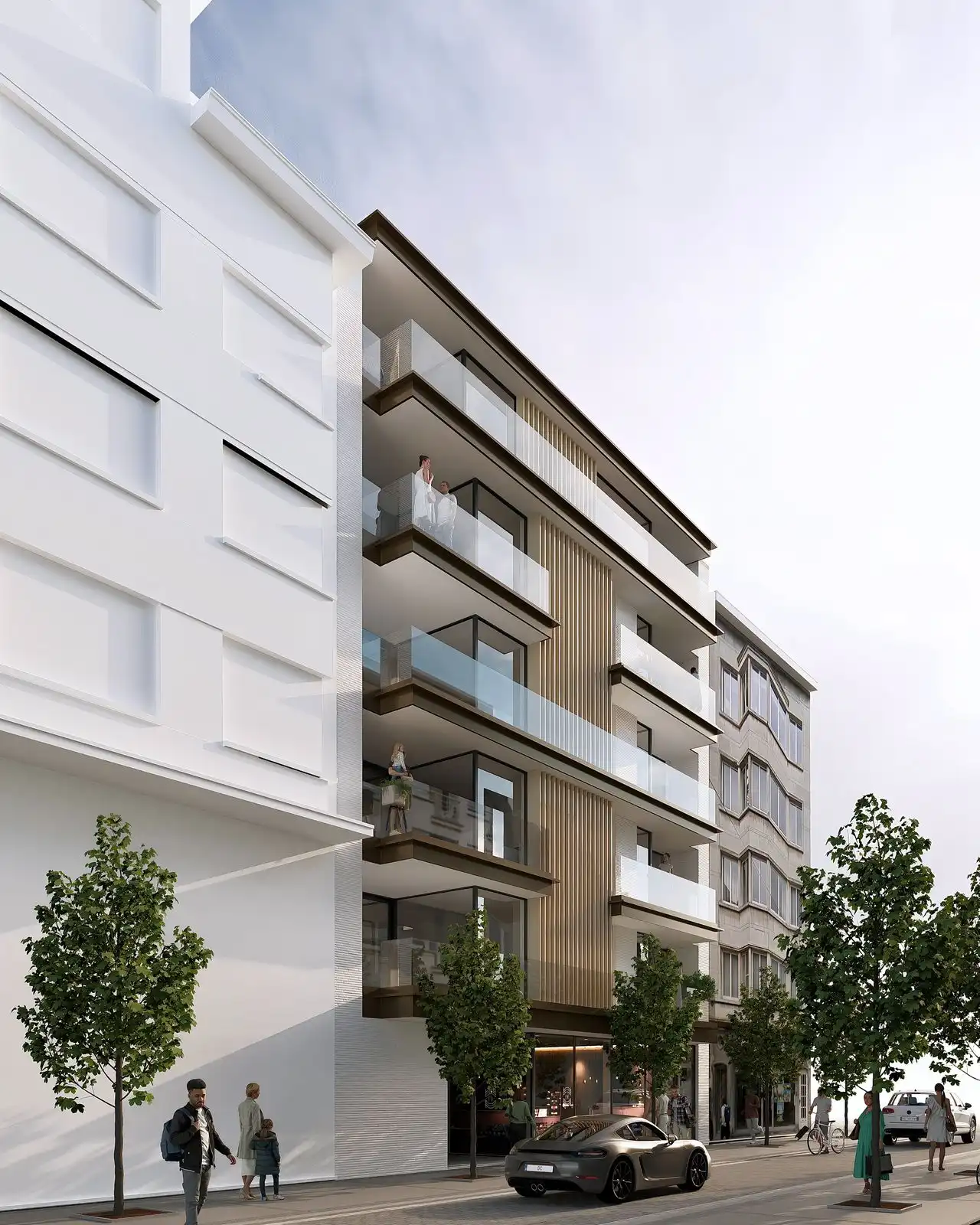 Exclusief nieuwbouwproject in het bruisende centrum met ruime terrassen, dichtbij zee foto 6