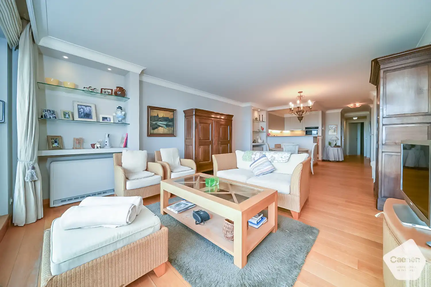 Exclusief wonen aan zee – instapklaar 2-slaapkamerappartement met adembenemend frontaal zeezicht foto 5