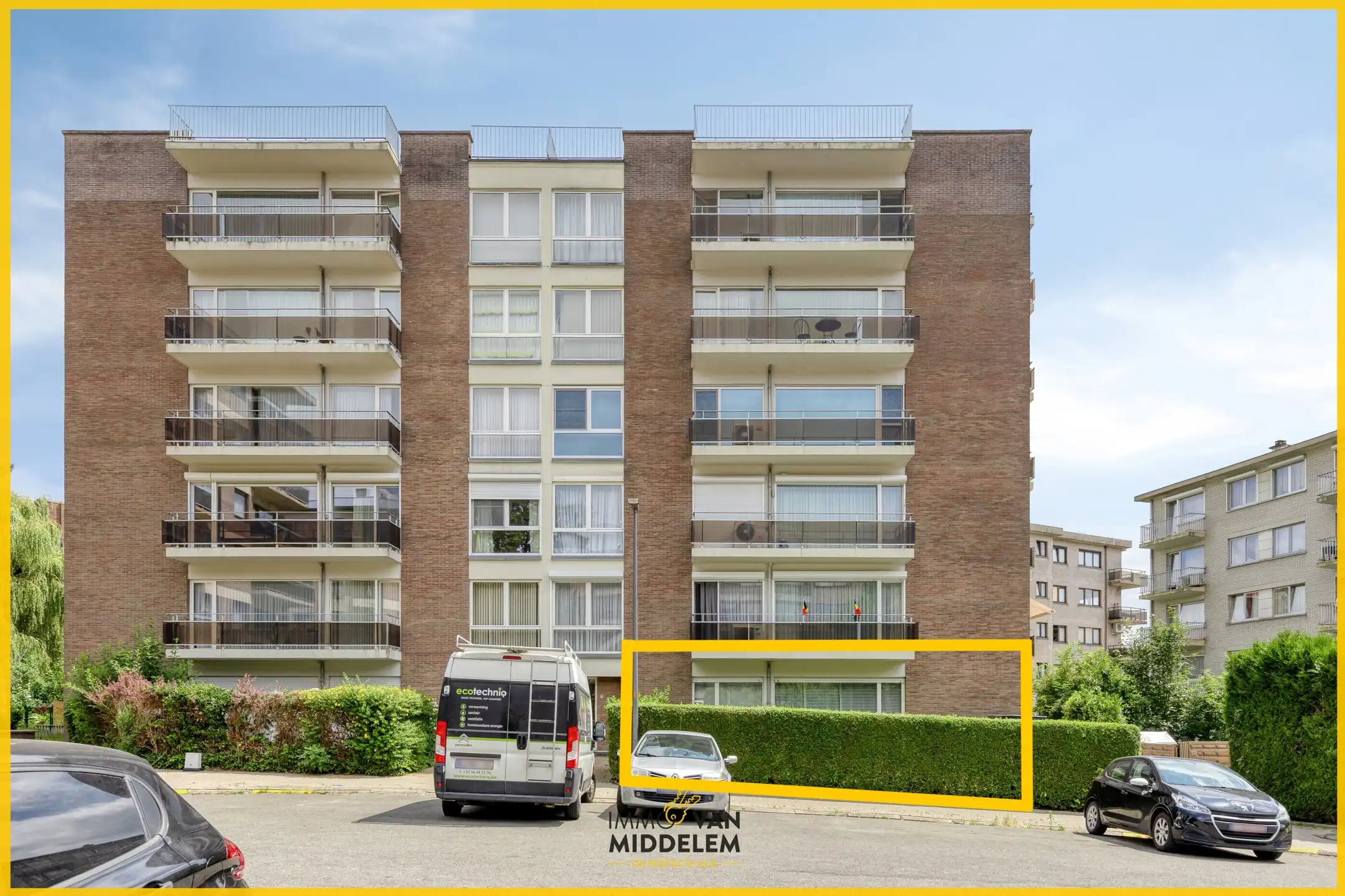 GELIJKVLOERS APPARTEMENT MET 2 KAMERS, TUIN EN GARAGE foto 18