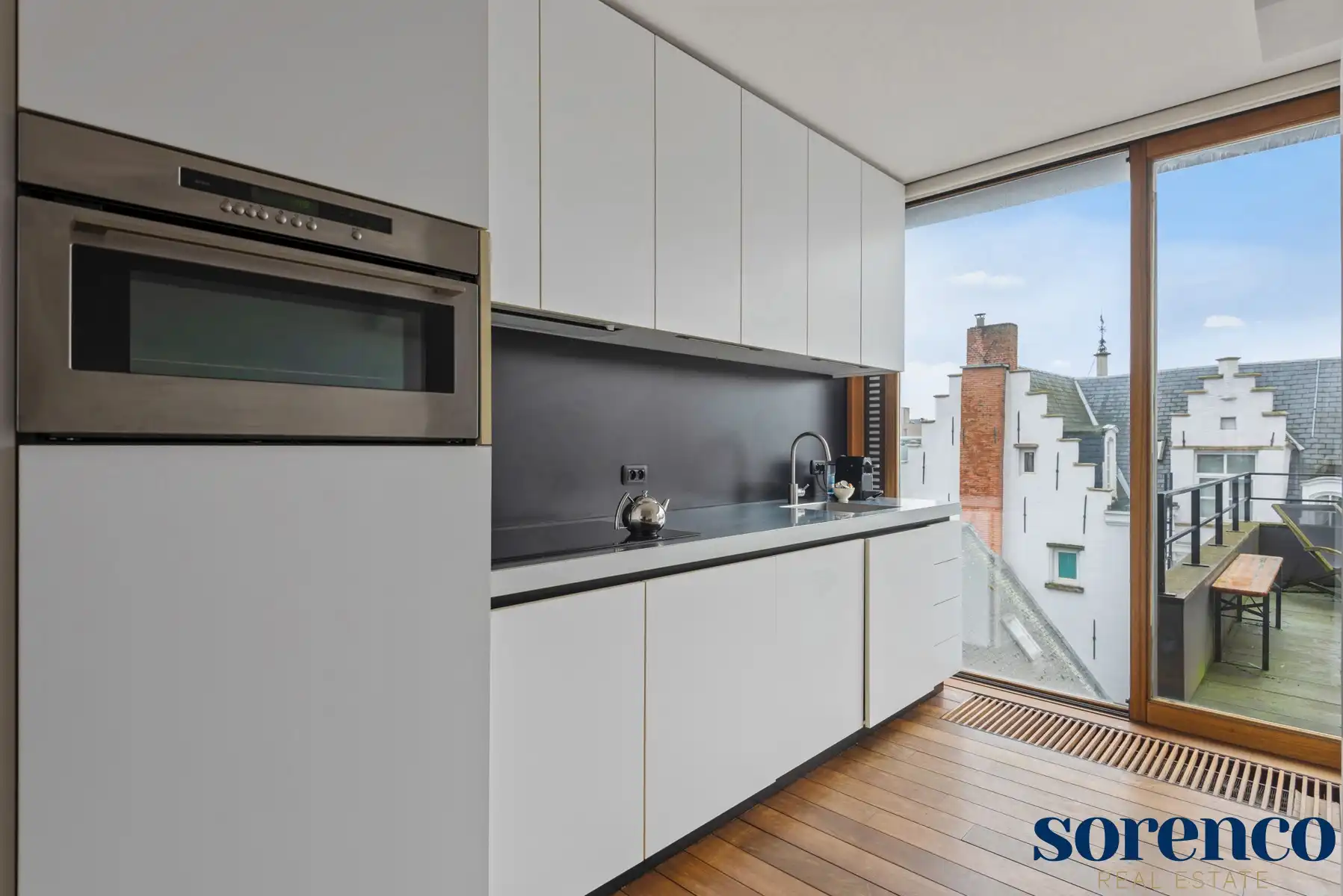 Antwerpen - gemeubeld duplex 2 slpk app. met terras foto 10