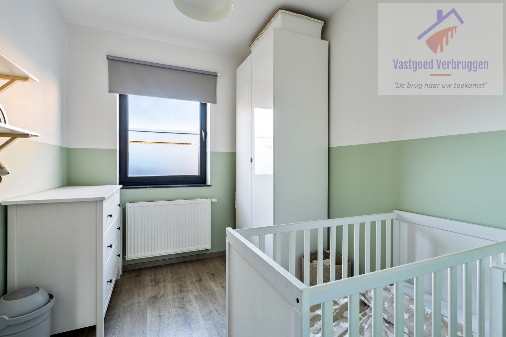 Modern, energiezuinig gelijkvloers appartement met garagebox in Iddergem foto 11