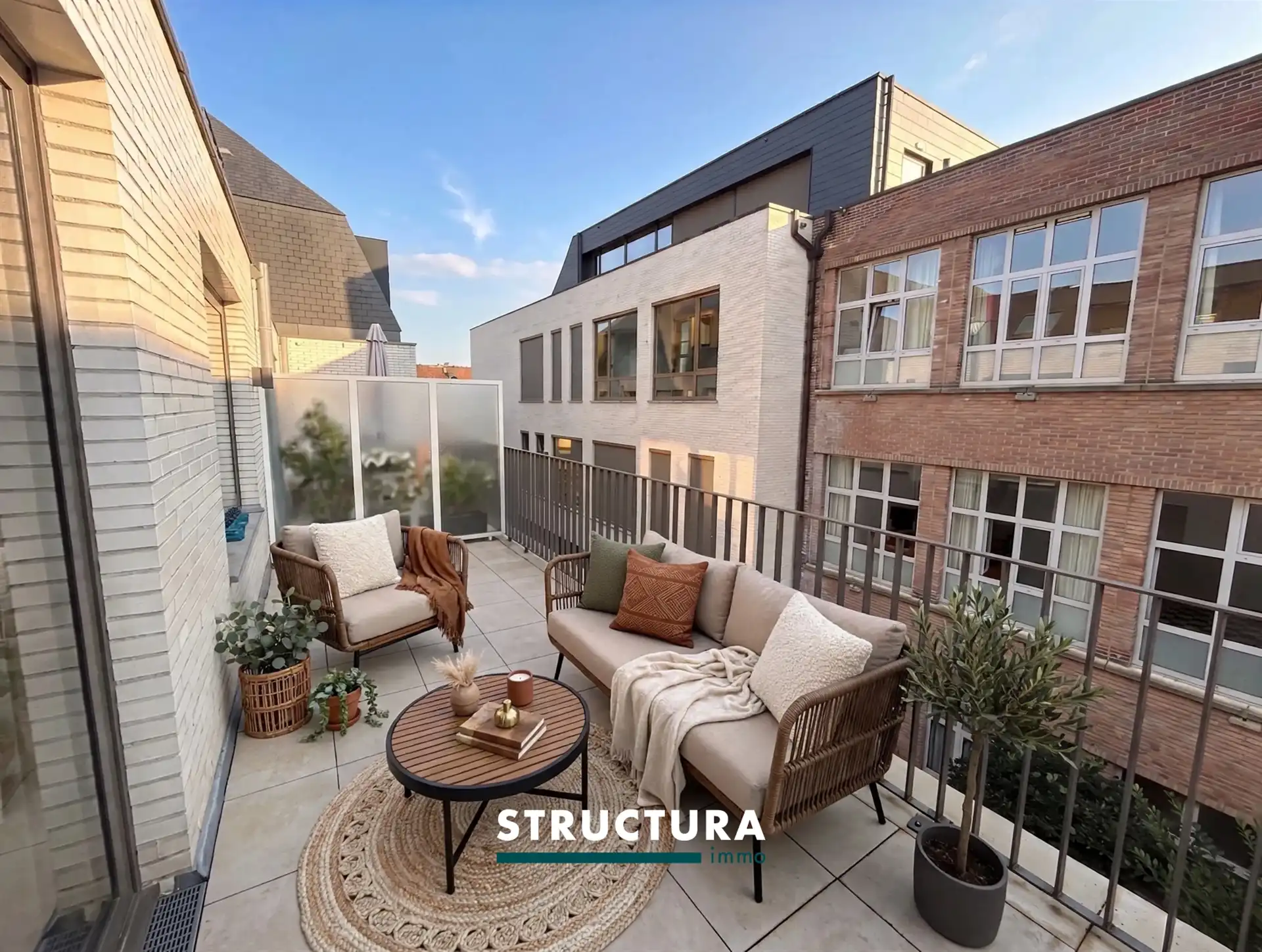 Appartement met ruim terras, staanplaats aan de Markt foto 11