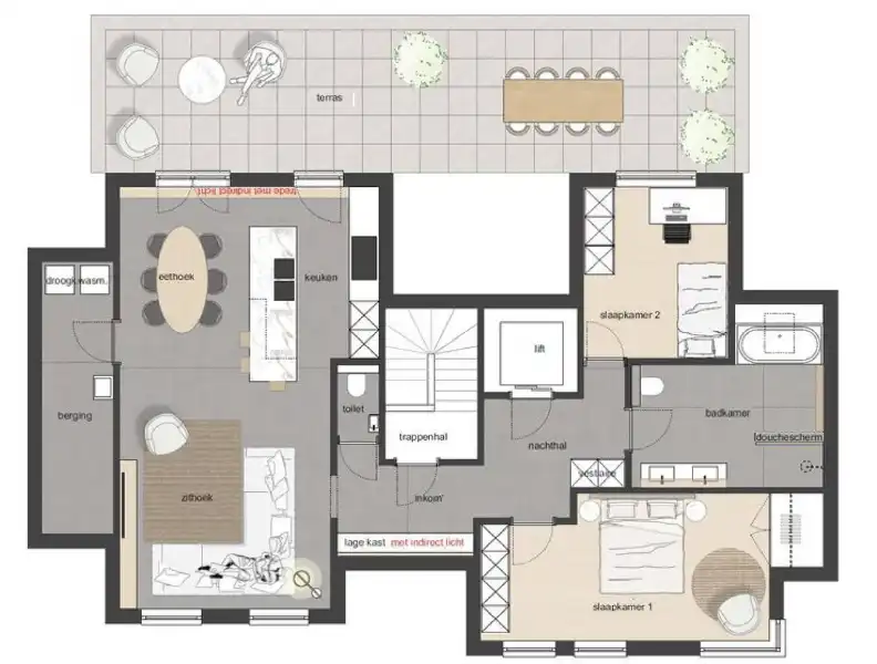 Luxe nieuwbouw penthouse 133m² met zeer ruim dakterras 53m² foto 29