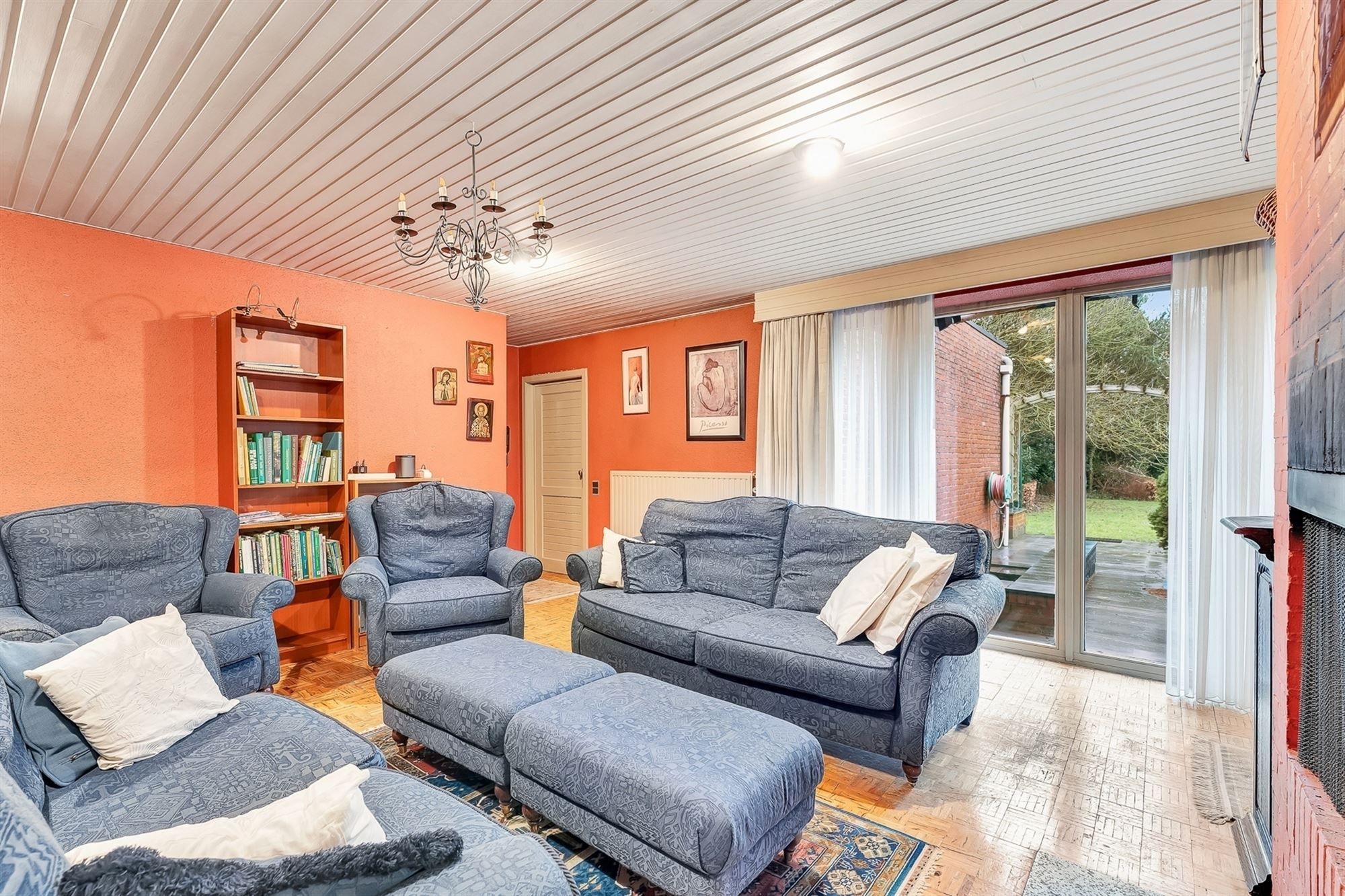 ZEER RUIME EN KARAKTERVOLLE WONING GELEGEN OP EEN BREED, UITGESTREKT EN ZUIDELIJK GEORIËNTEERD PERCEEL VAN 36A20CA TE BALEN (HULSEN) foto 8