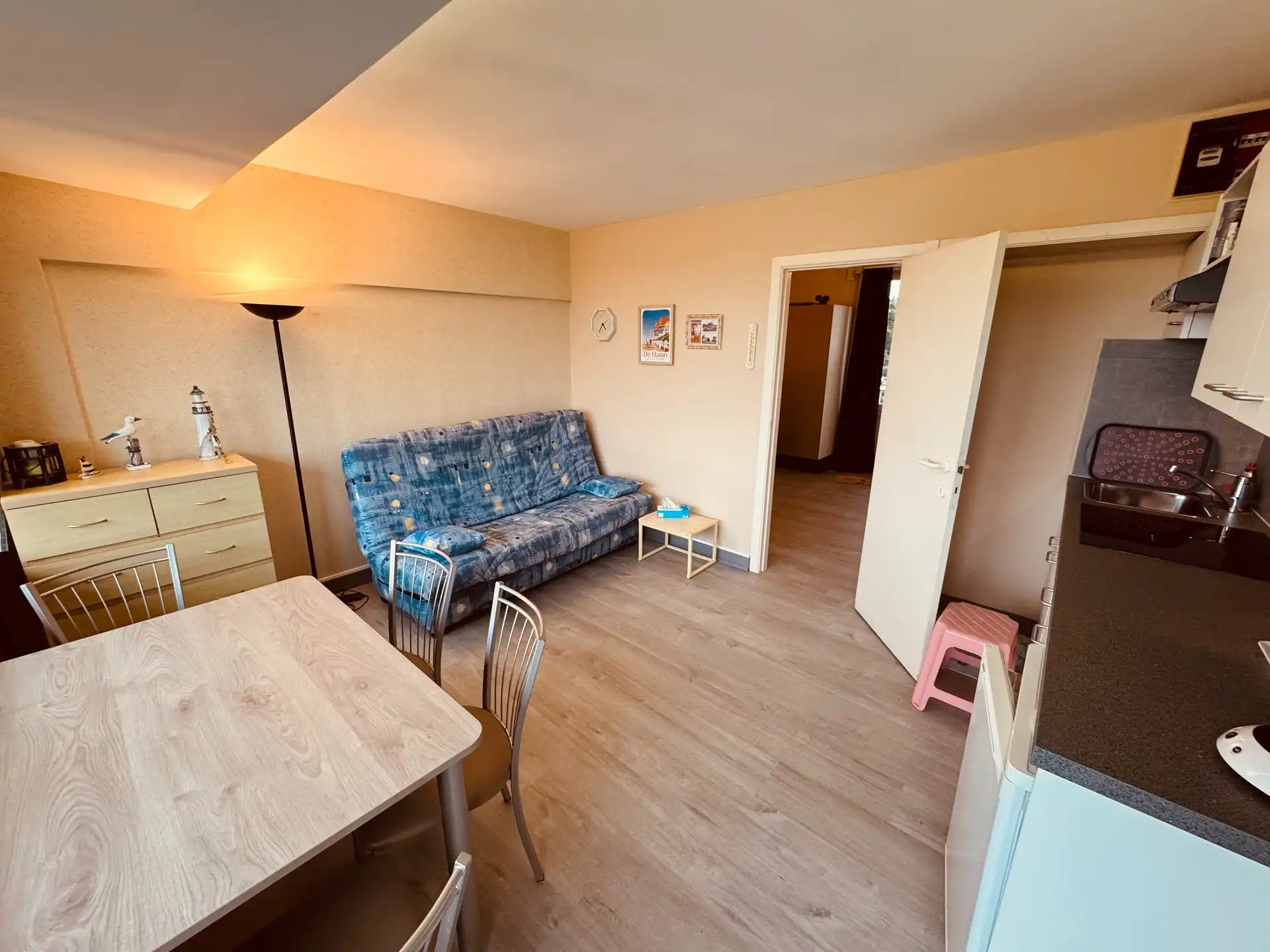 Verzorgd 1 slaapkamer appartement in het Park Atlantis te Vosseslag - De Haan. foto 2