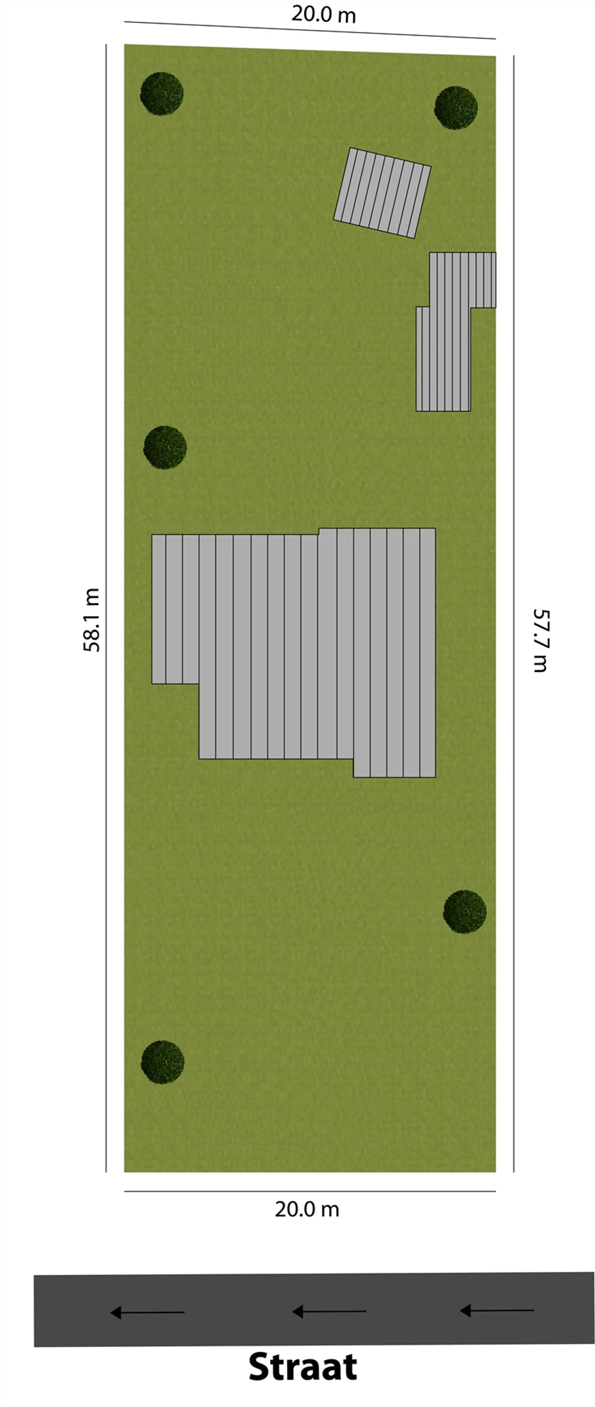 OP TE FRISSEN WONING MET 3 SLAAPKAMERS GELEGEN OP EEN RUIM PERCEEL VAN 11A70CA TE PAAL foto 27