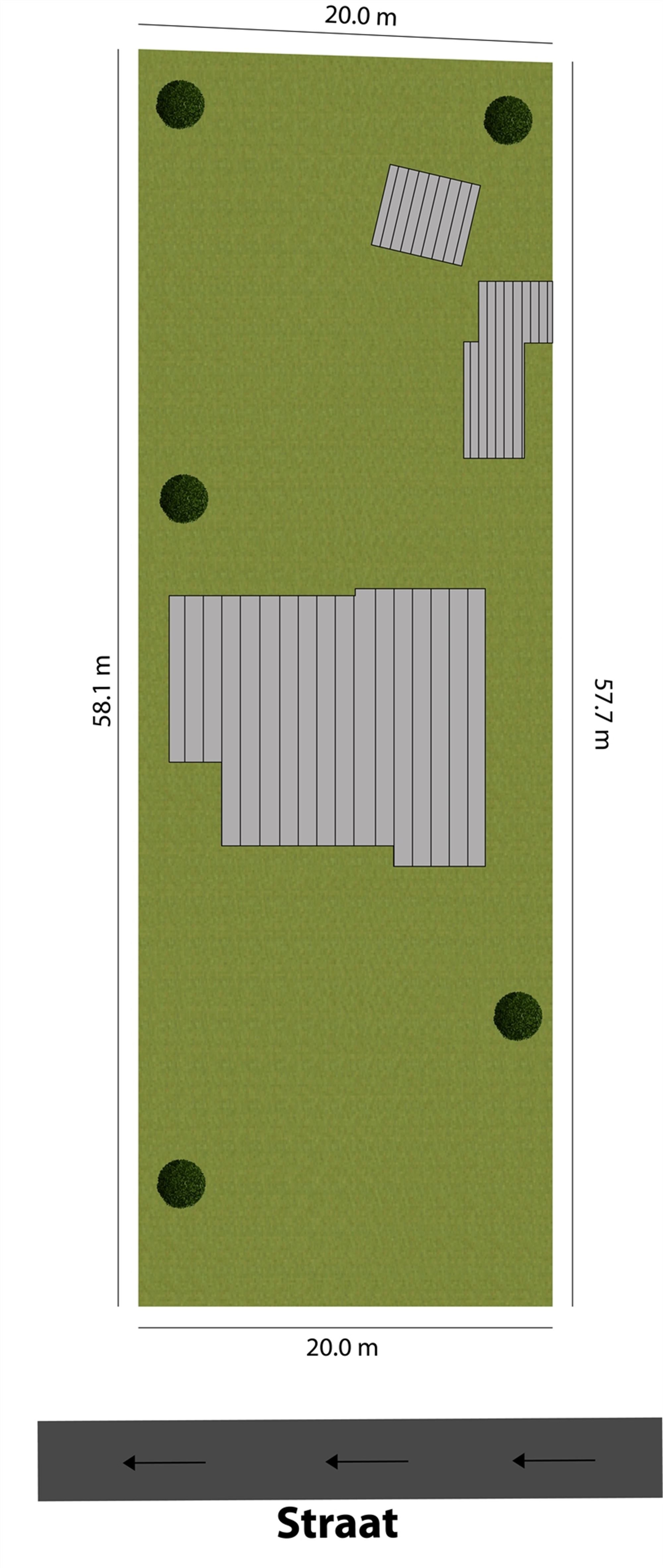 OP TE FRISSEN WONING MET 3 SLAAPKAMERS GELEGEN OP EEN RUIM PERCEEL VAN 11A70CA TE PAAL foto 27