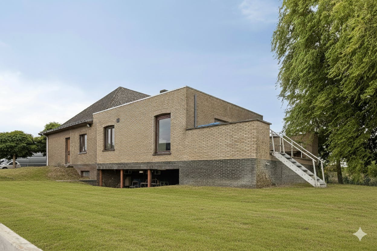 alfopen bebouwing met 3 slaapkamers op een ruim perceel in Gits! foto 12