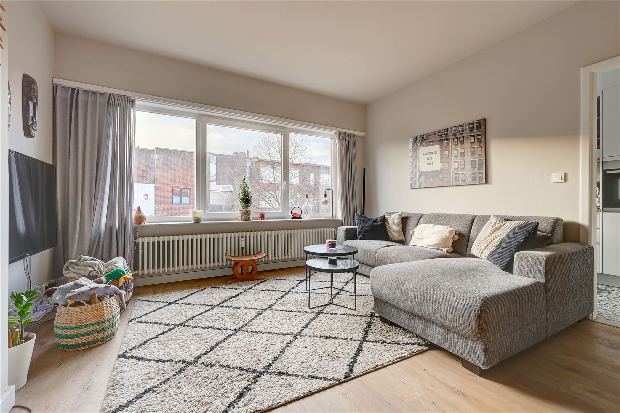 Appartement met 2 slaapkamers, kelder en garage centrum Wilrijk foto 3